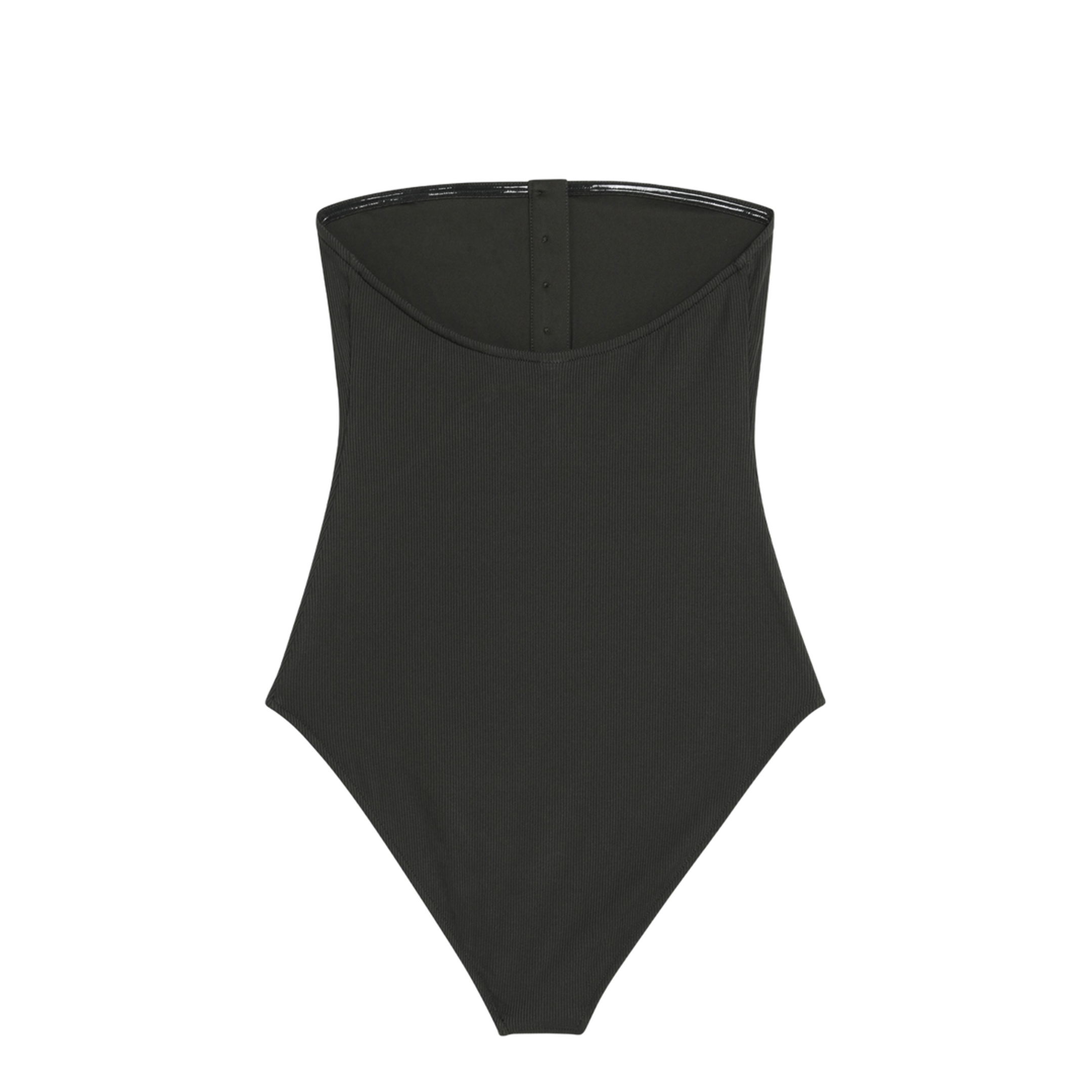 MAYFEYR - Toteme - Strapless One-Piece Swimsuit Dark Green - 262-WRW0063FB0638136