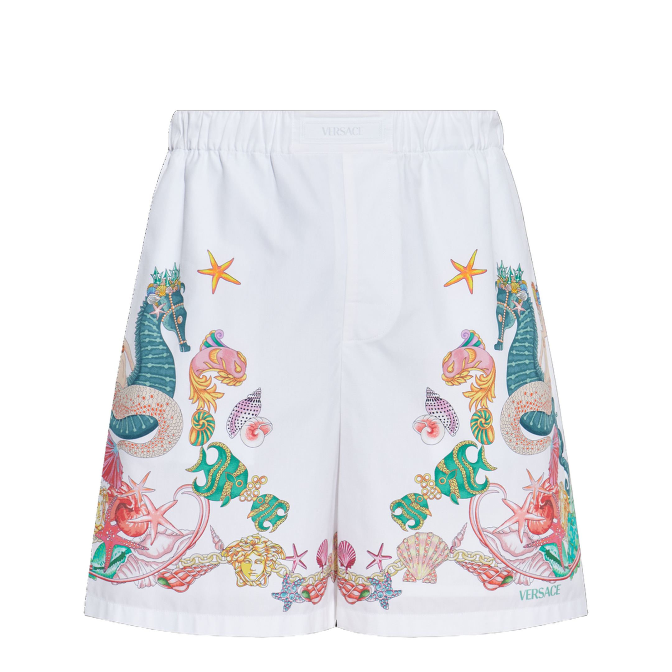 Shorts with Coral Theatre print