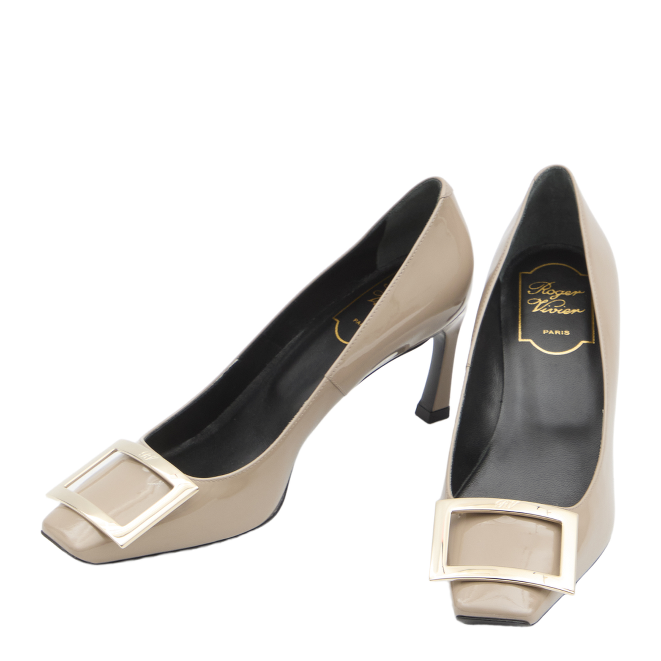 With Heel Beige