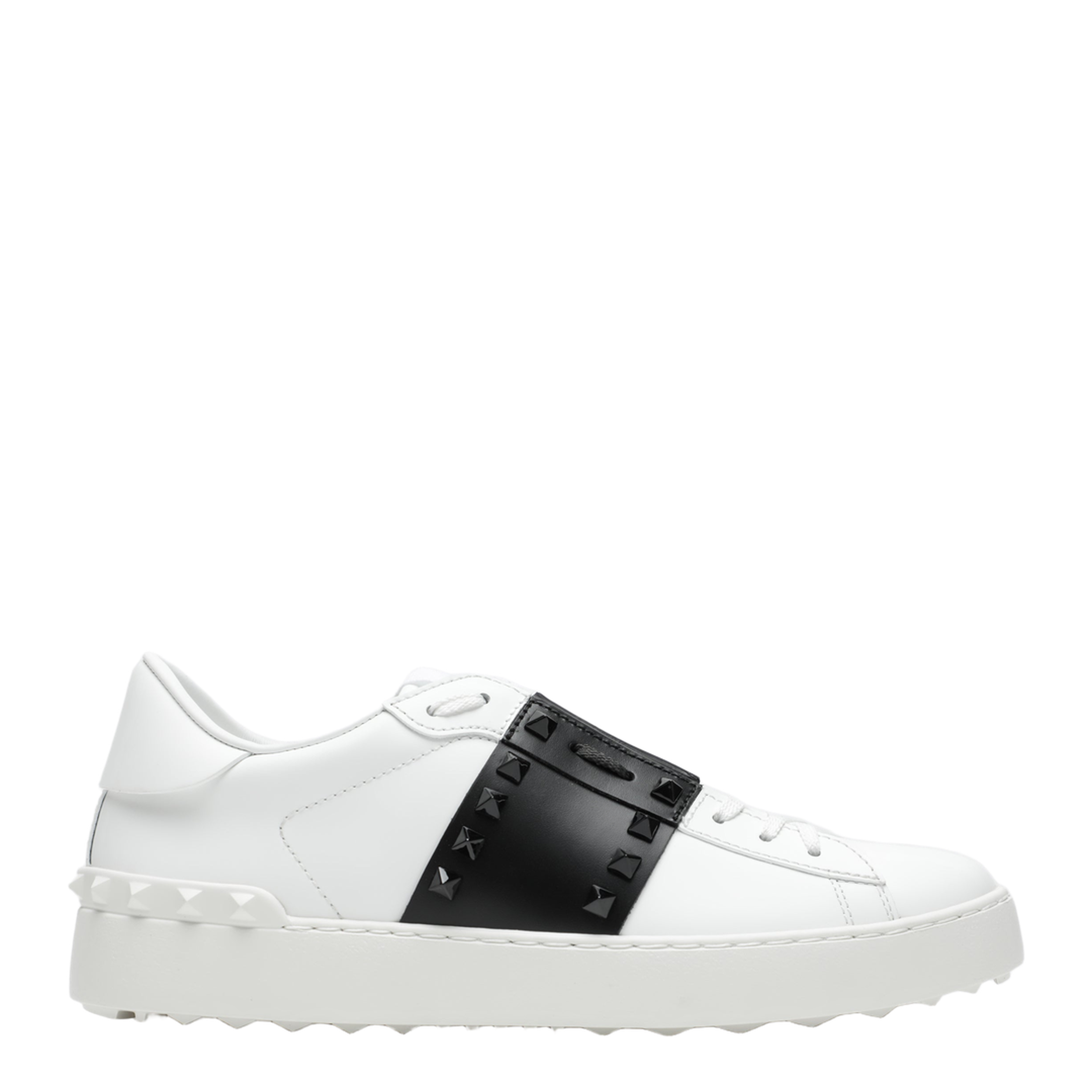MAYFEYR - Valentino - Rockstud Untitled White Black Sneaker - 9W2S0A01LTUA01
