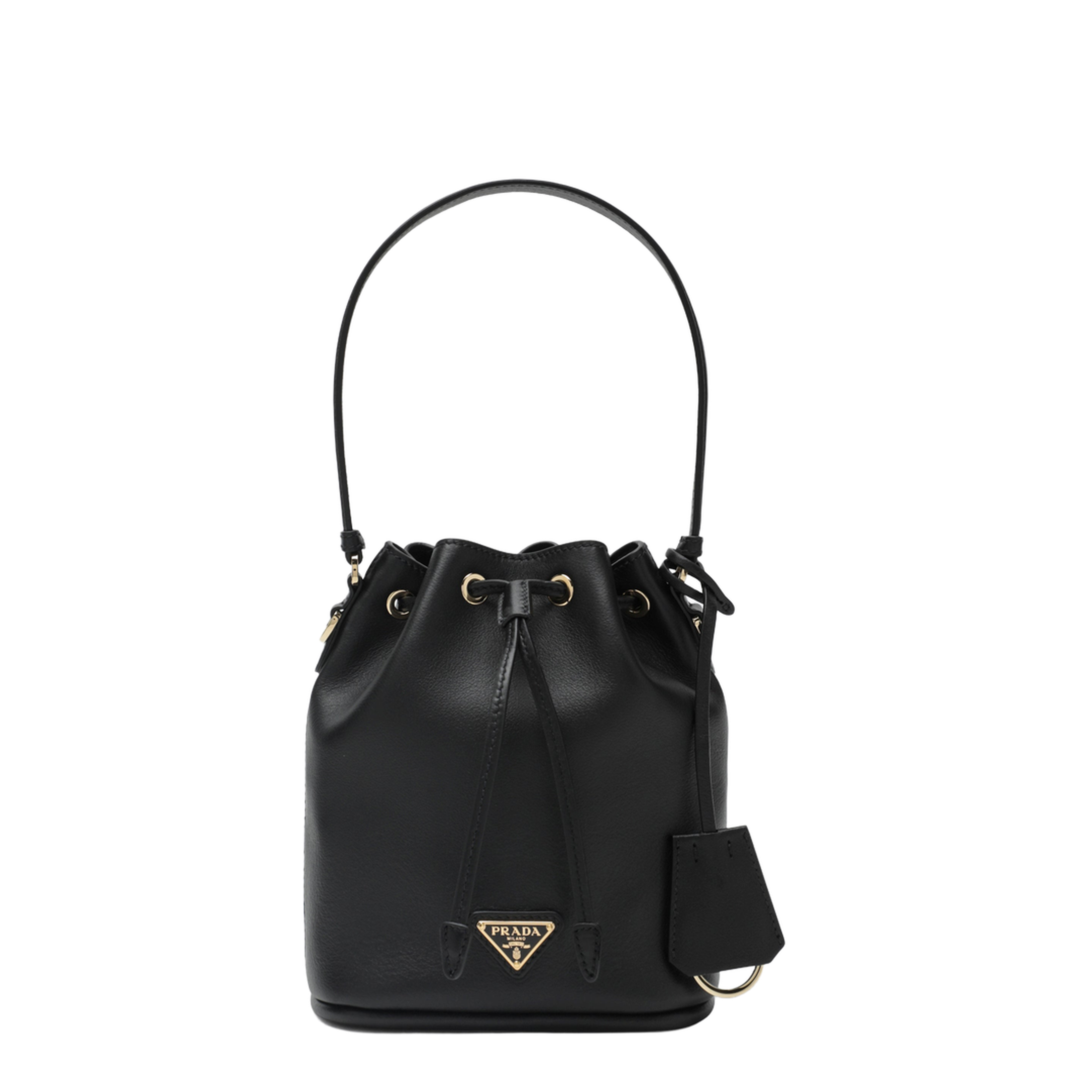 Re-Edition 1978 Mini Leather Bucket Bag - Nero