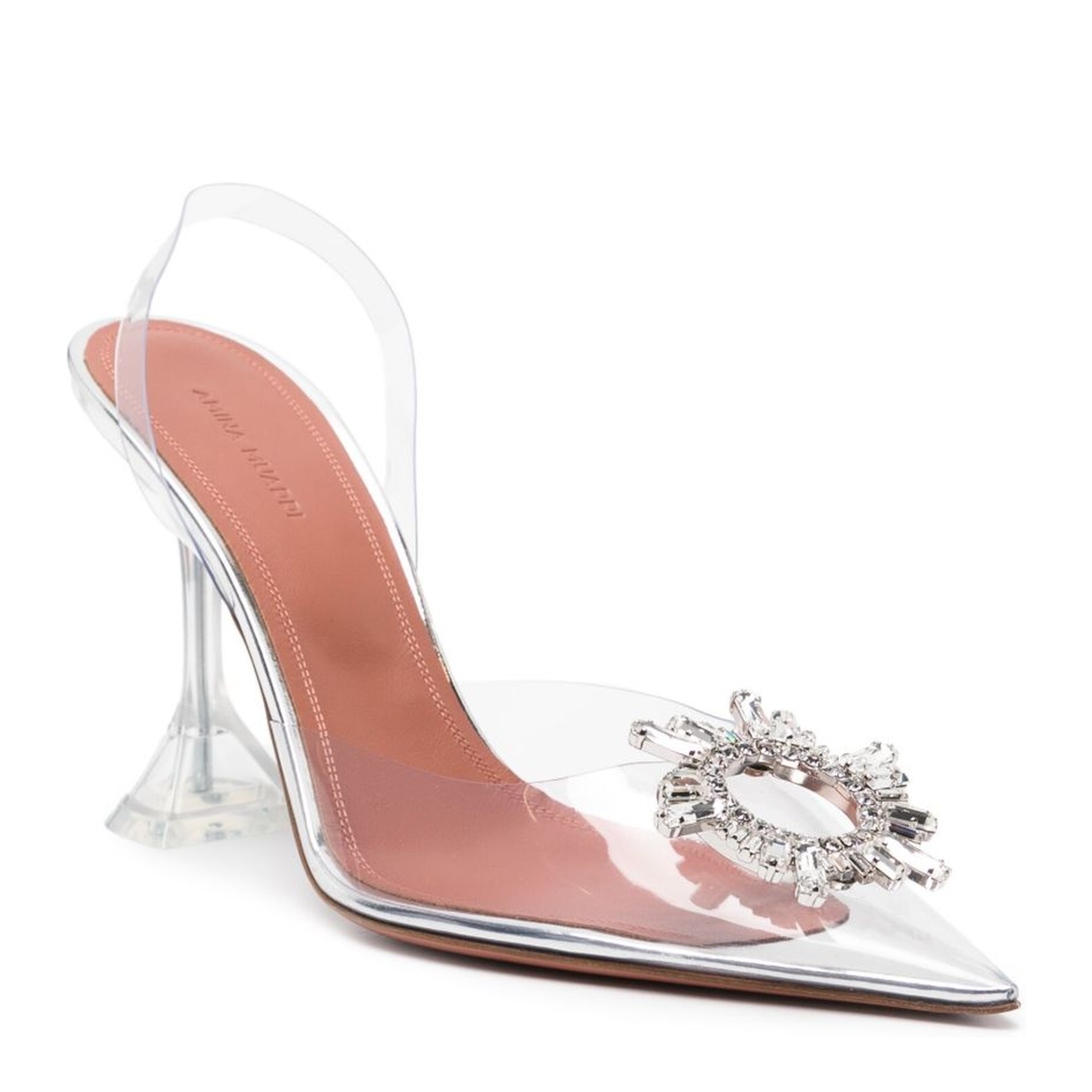 MAYFEYR - Amina Muaddi - With Heel - C9S343927BEGTRANSPARENT