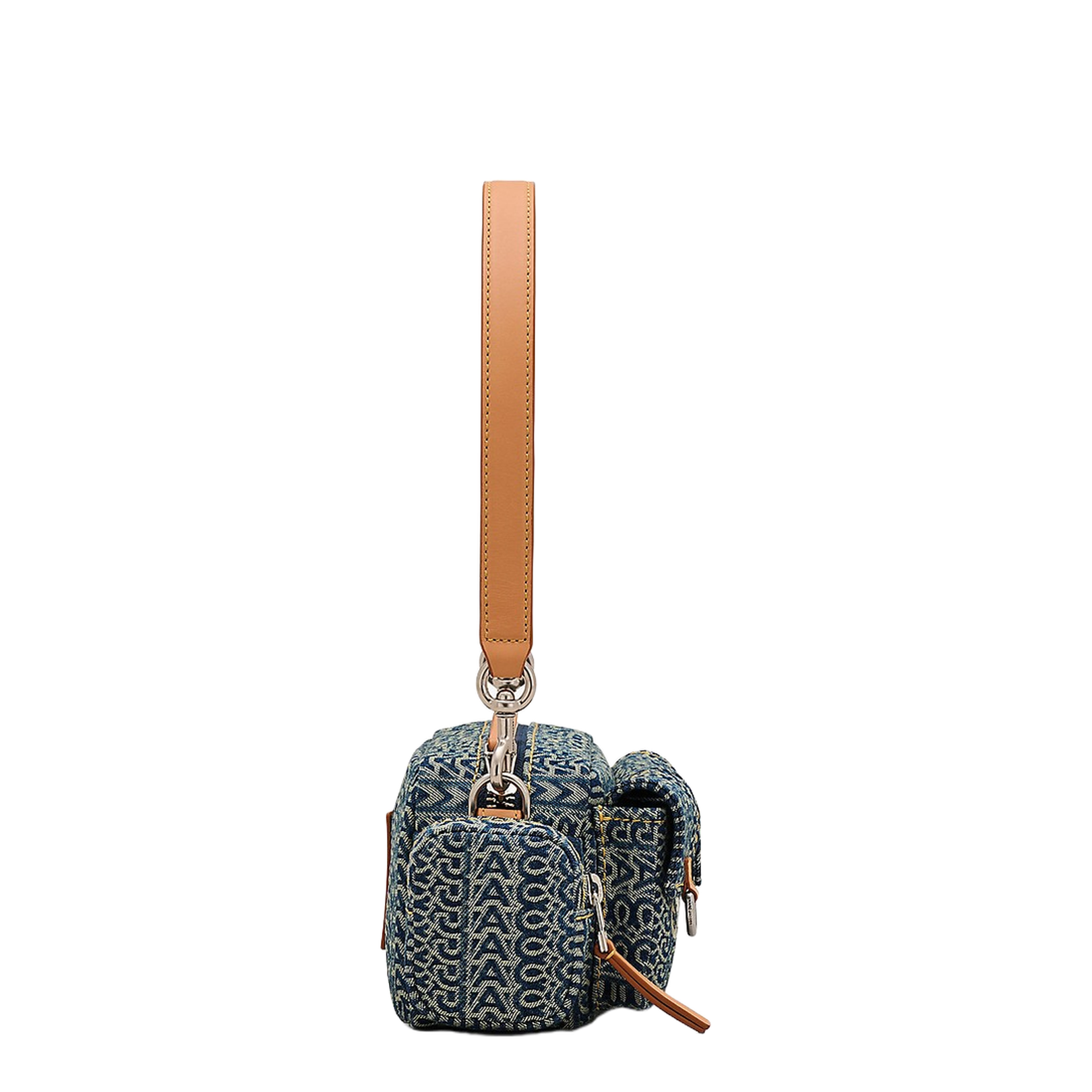 Cargo Monogram Denim Shoulder Bag
