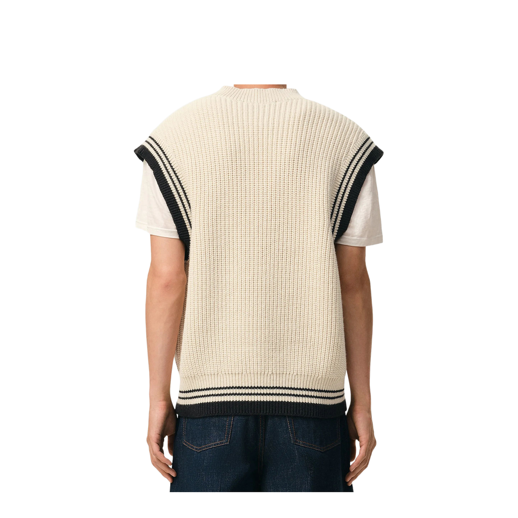 Sand Wool Blend Vest