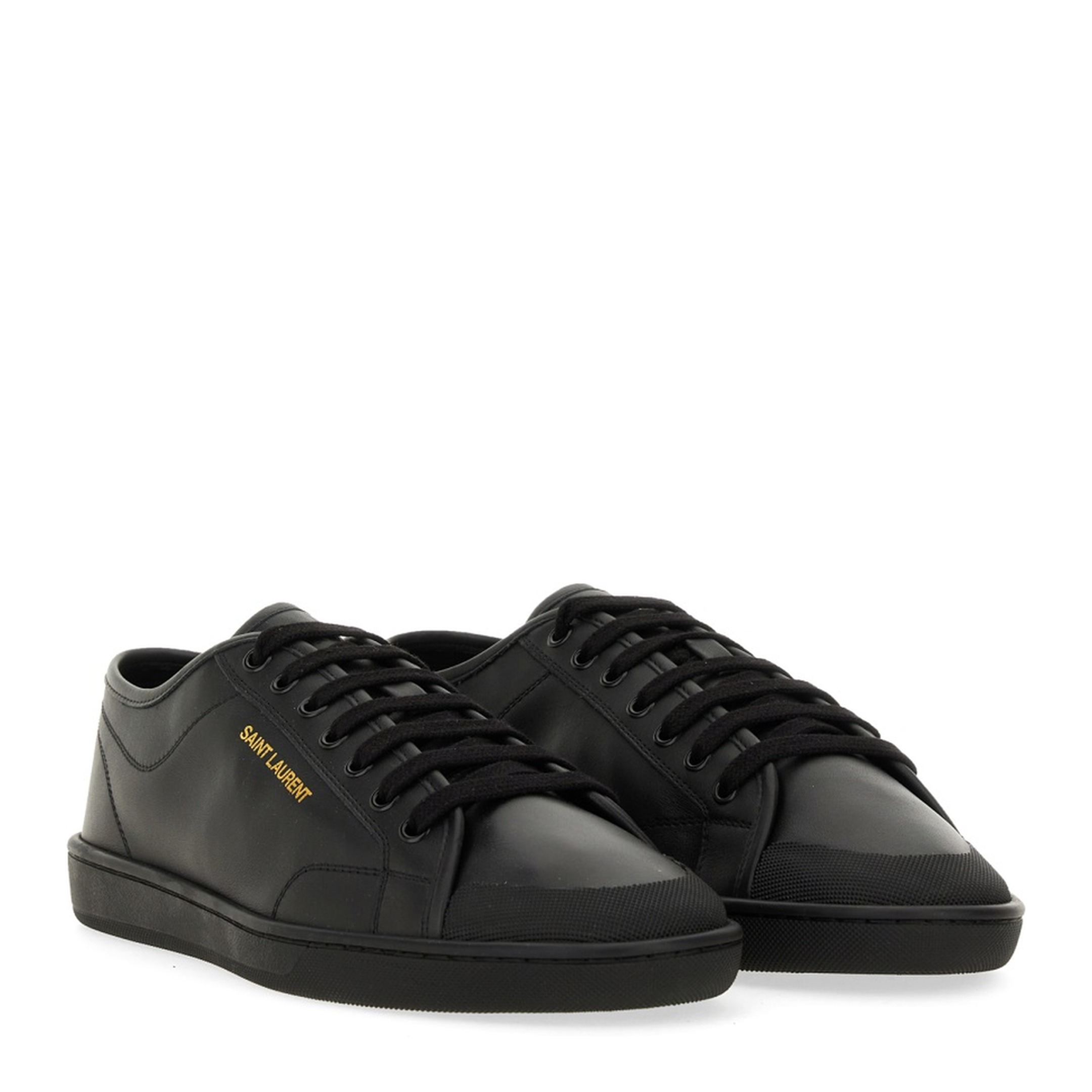 Gym Sneakers in Smooth Leather