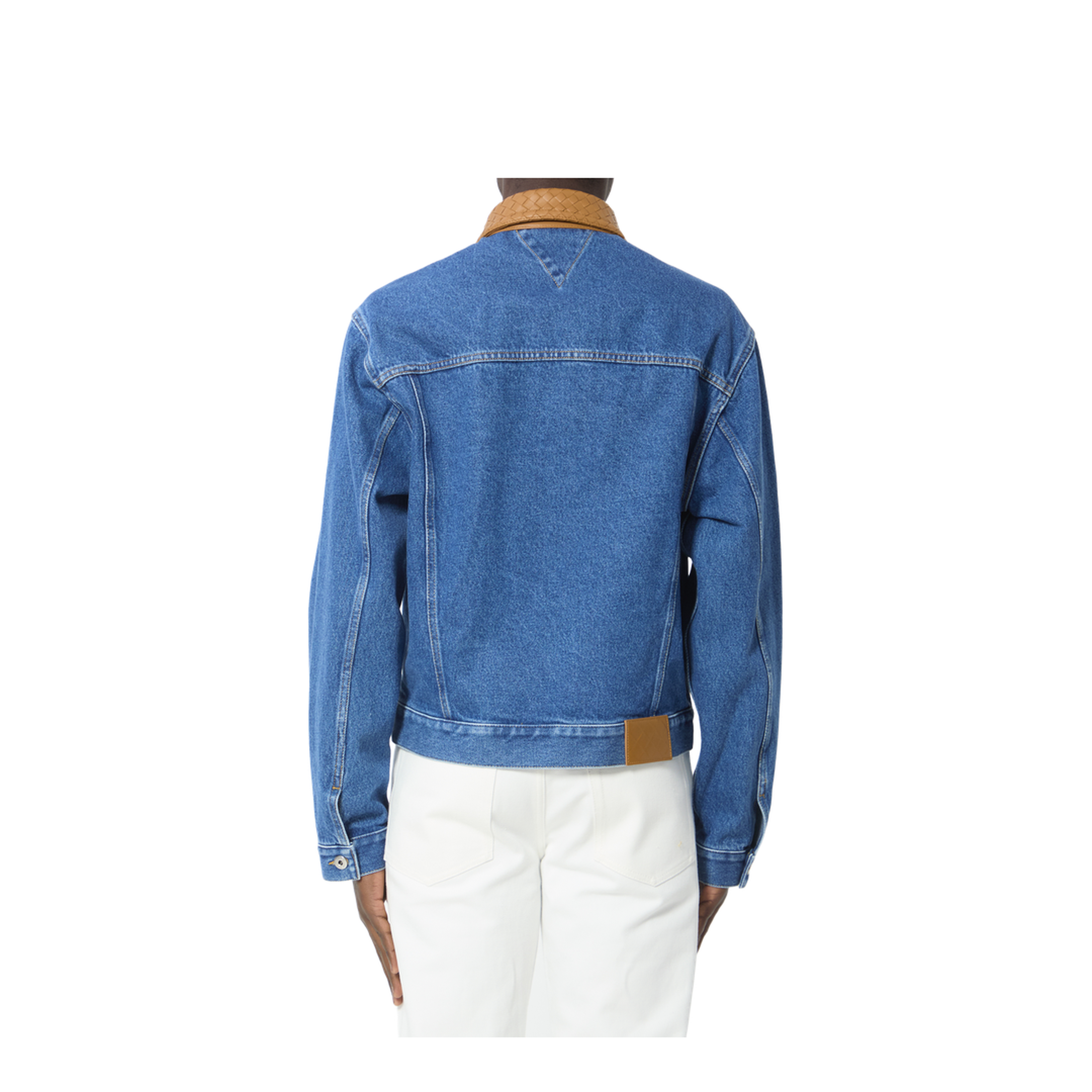 MAYFEYR - Bottega Veneta - Medium Indigo Wash Denim Jacket - 862600V69P04300