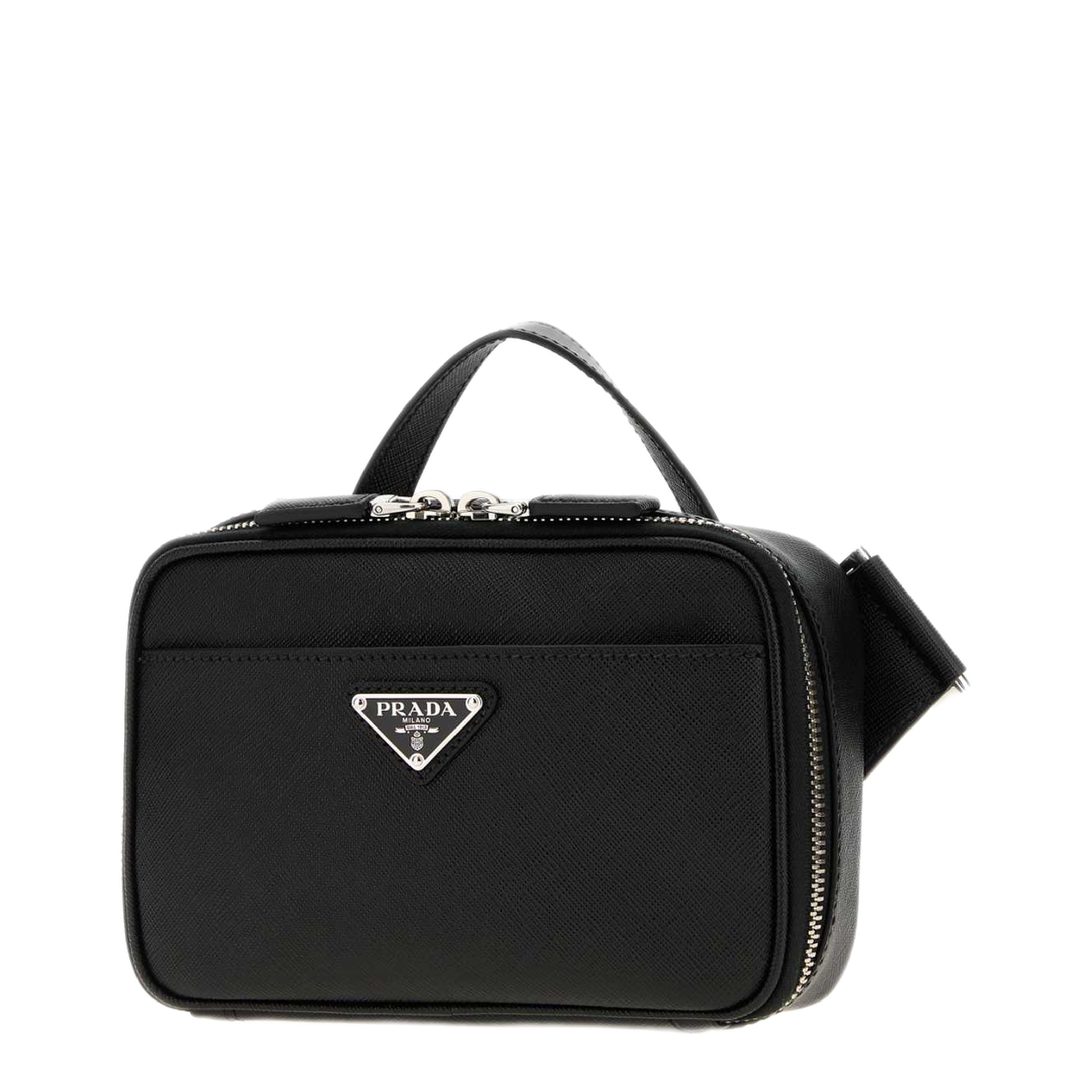 MAYFEYR - Prada - Black Leather Crossbody Bag - 2VH2099Z2F0002
