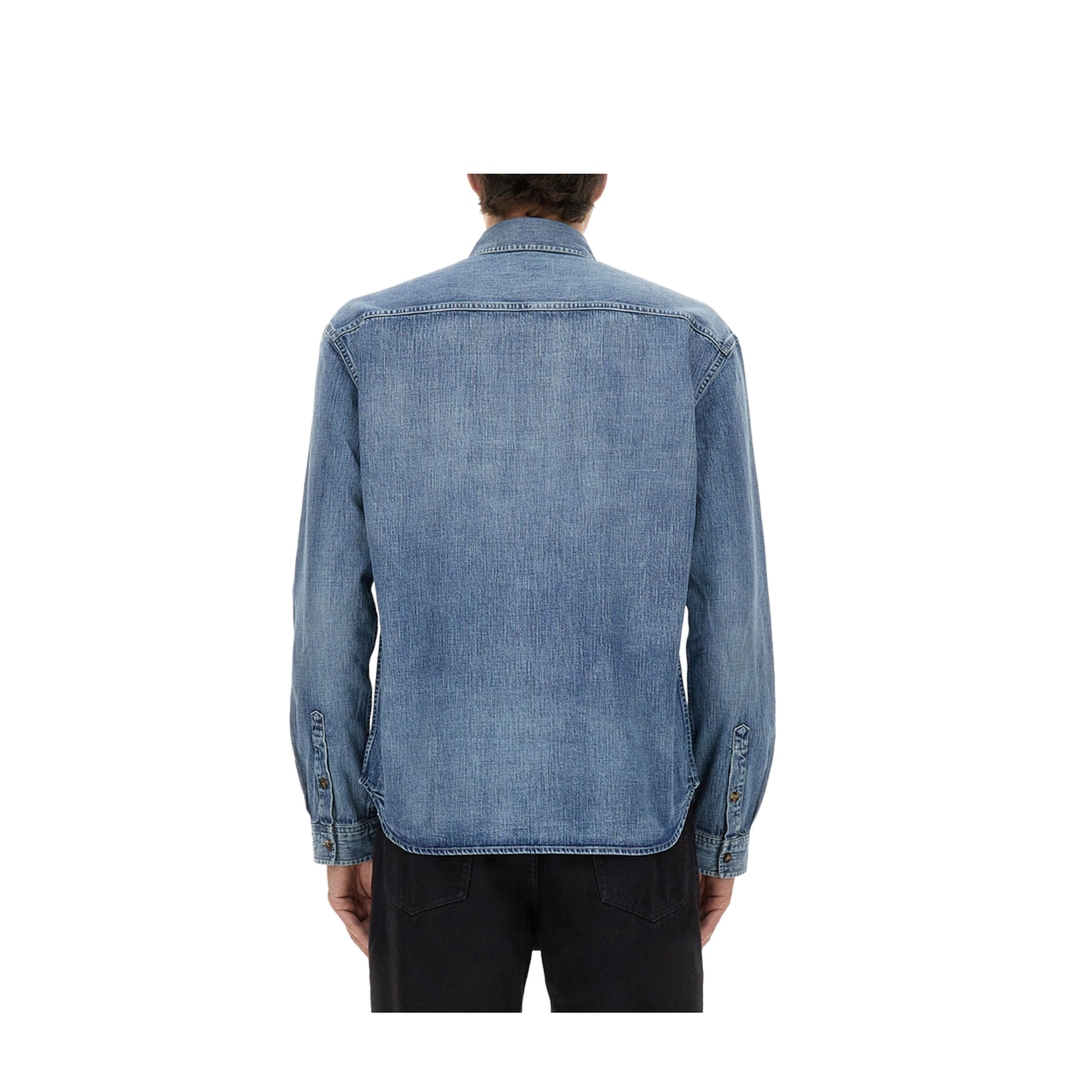 Cassandra Shirt in Day Blue Denim