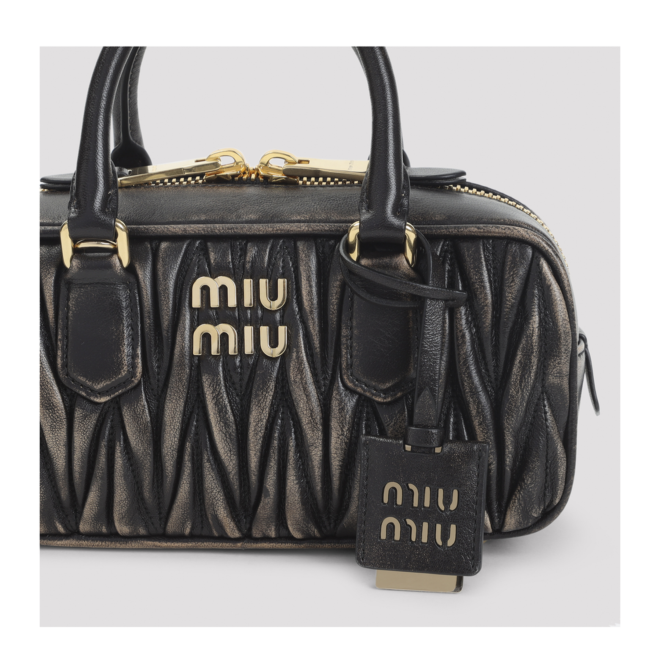 MAYFEYR - Miu Miu - Lamb Leather Shoulder Bag - 5BB142VOONAF6Q