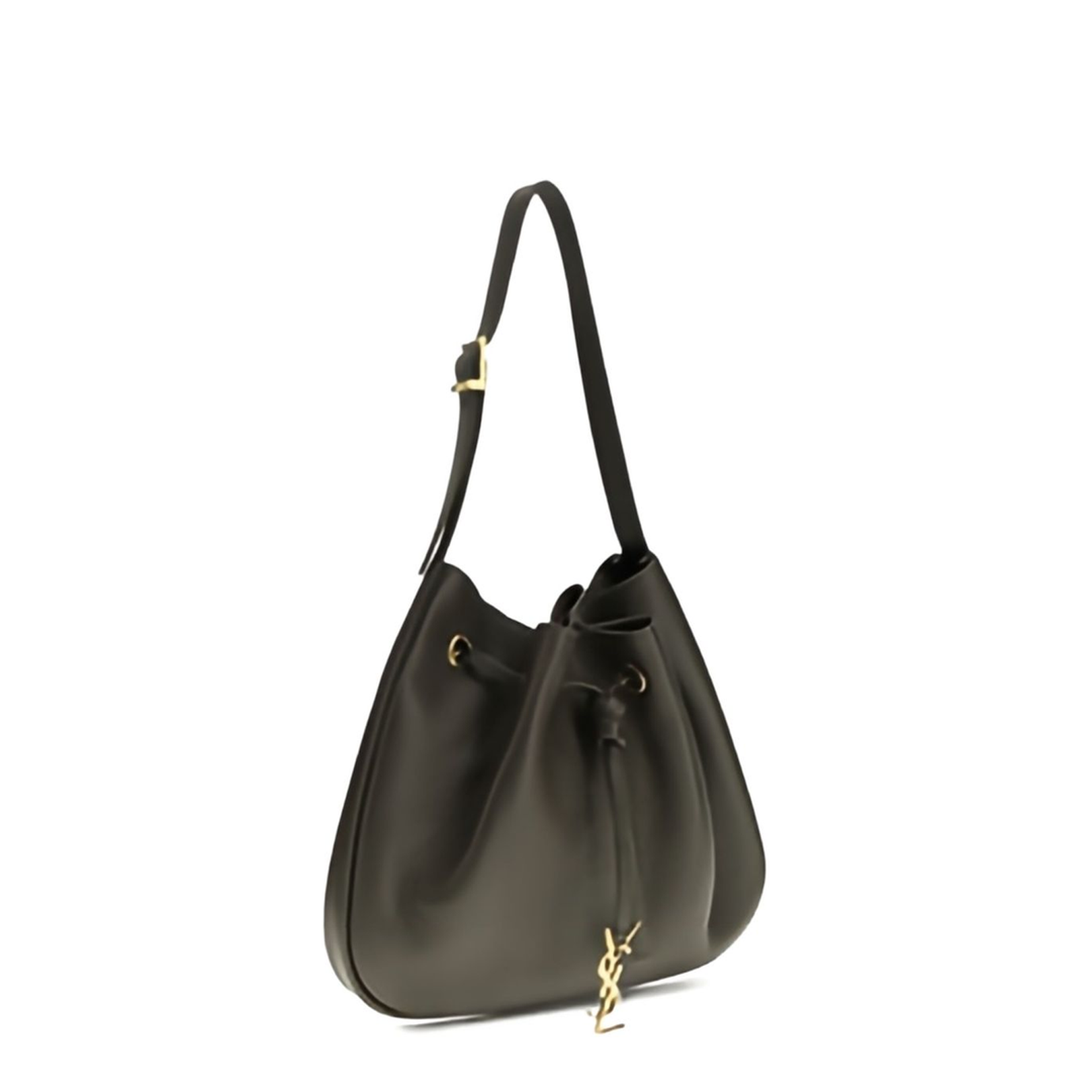 Paris VII Small Leather Shoulder Bags - Dark Green