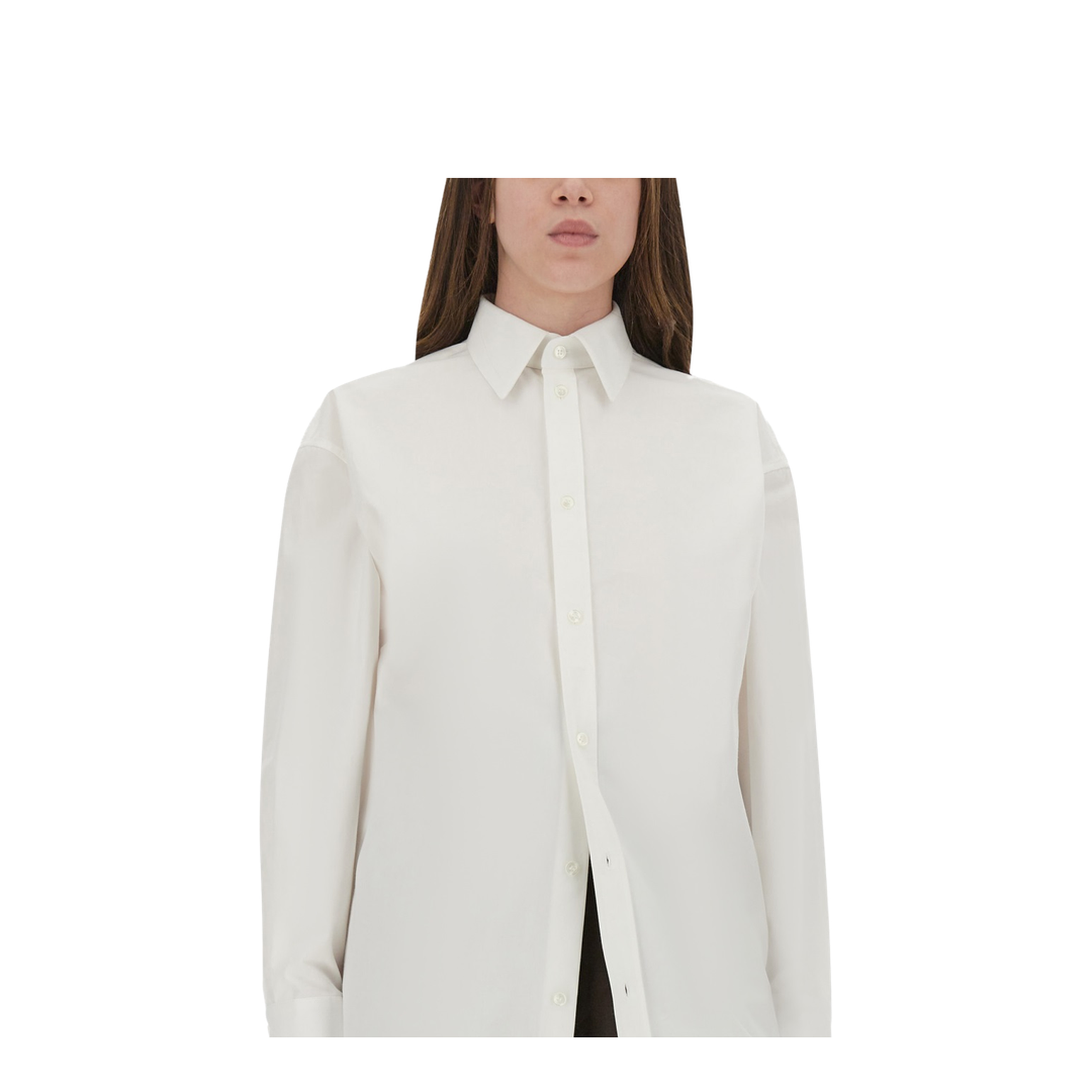 MAYFEYR - Saint Laurent - Cotton Poplin Shirt - 832339Y1J619601