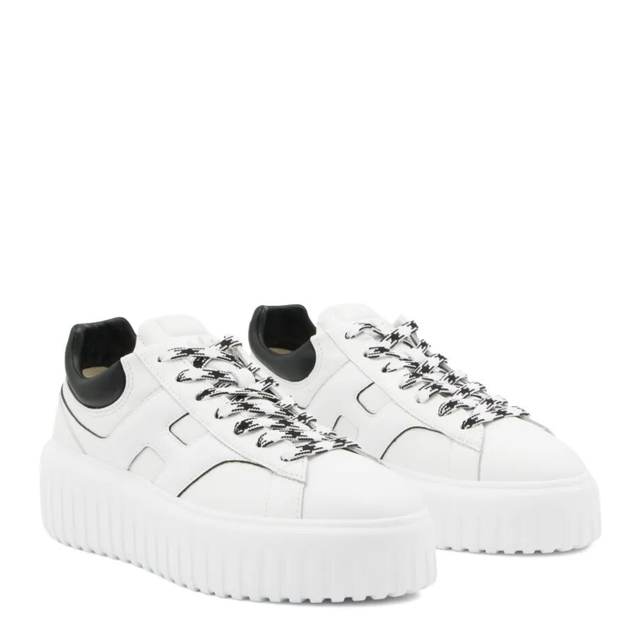 MAYFEYR - Hogan - H-Stripes Smooth Leather Sneakers - HXW6450FE93UY8