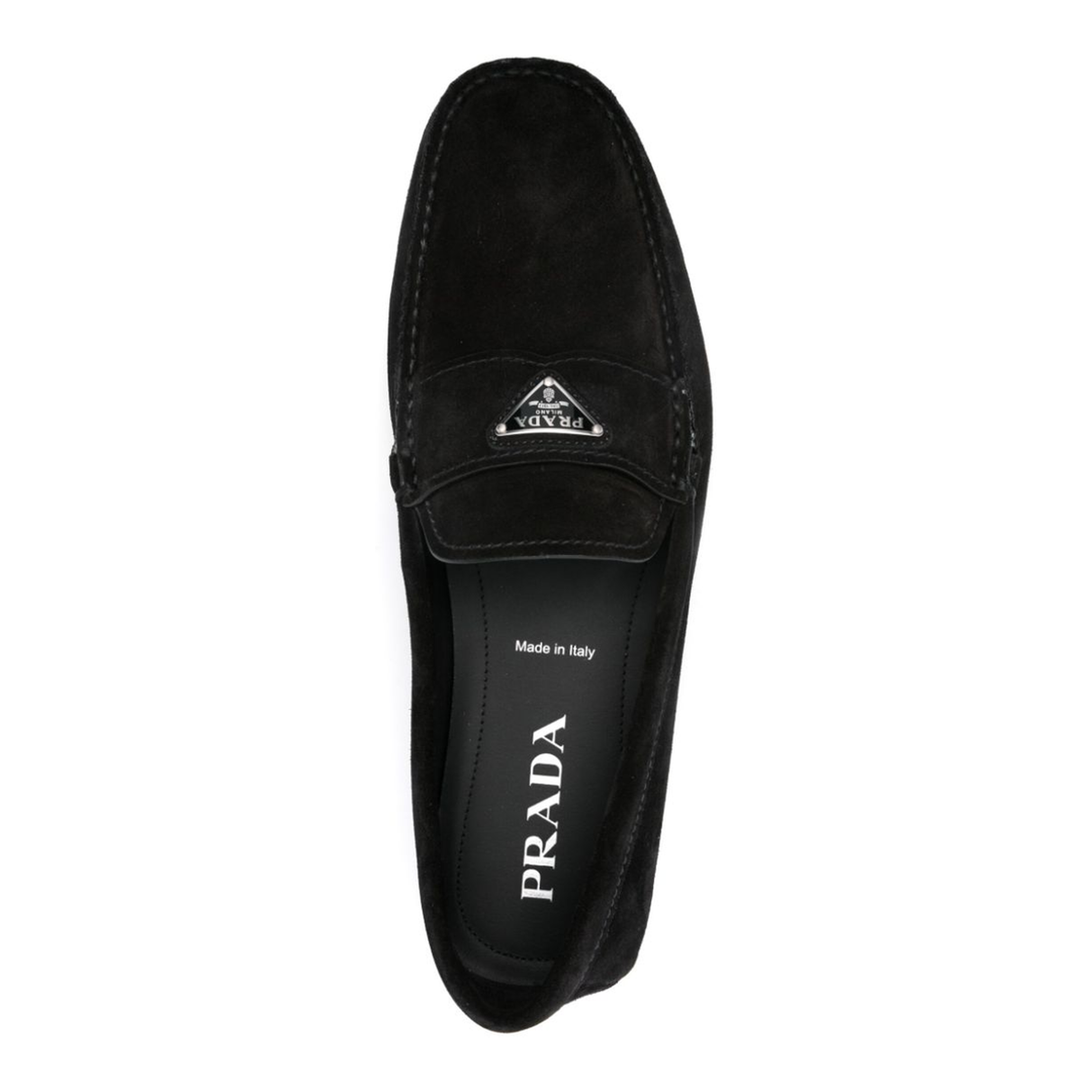MAYFEYR - Prada - Logo-Plaque Loafers - 2DD177FG000054F0002