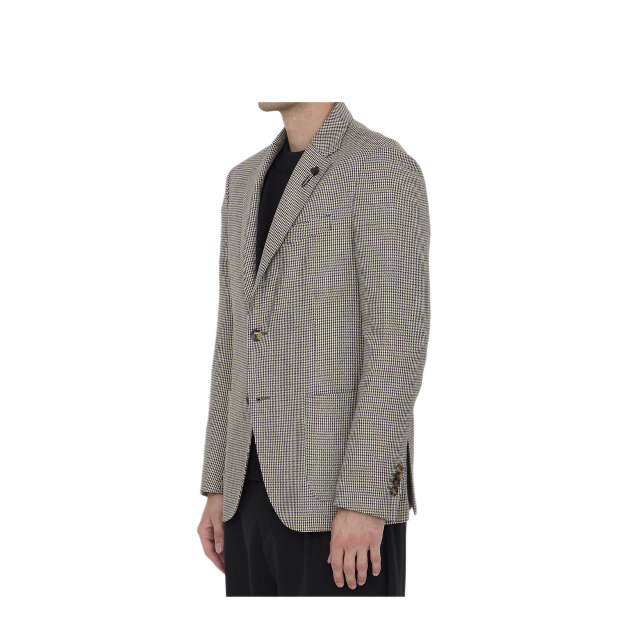 MAYFEYR - Lardini - Houndstooth Jacket - IV528AEIVSF63401120MA