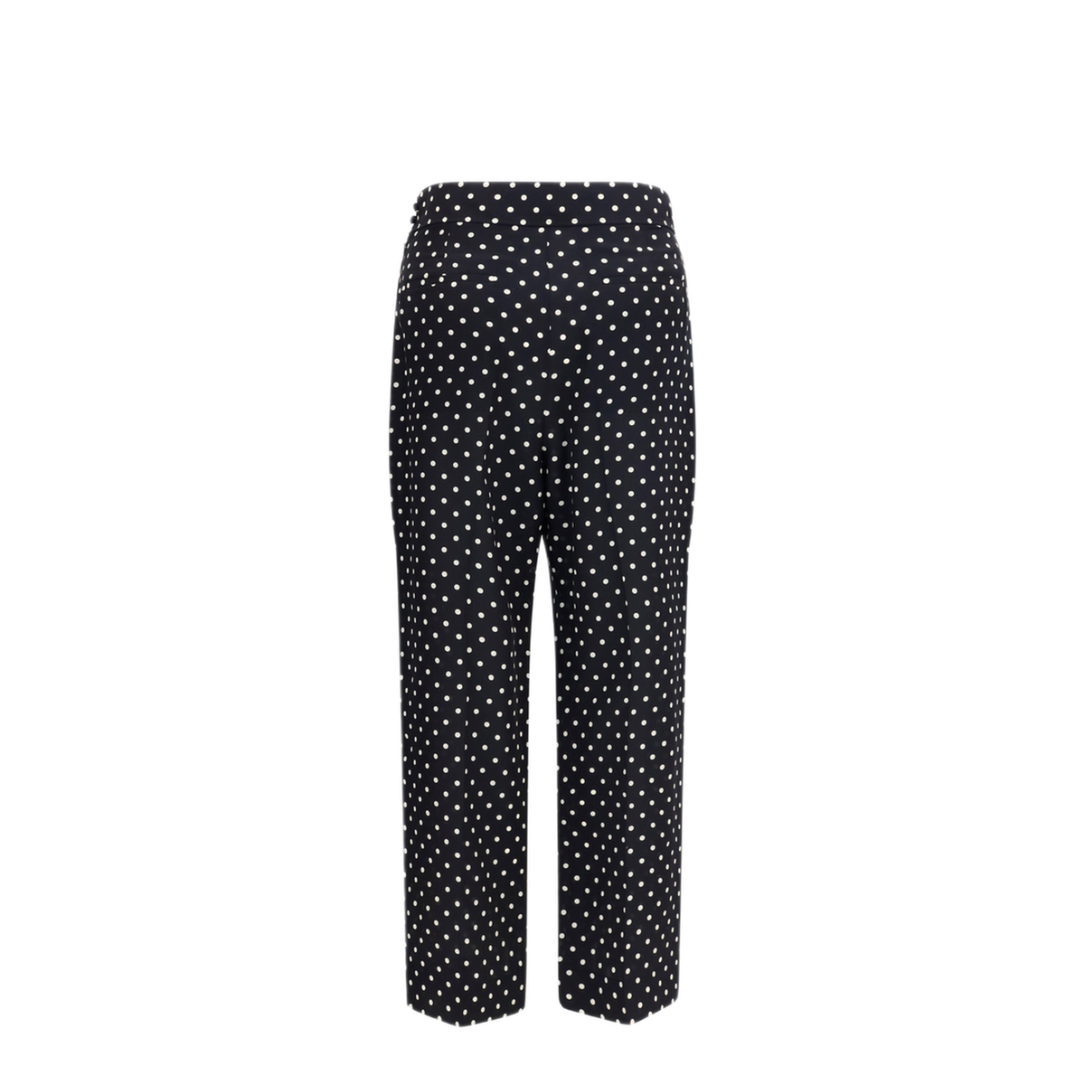 MAYFEYR - Valentino - Polka Dot Cr Pe De Chine Pants - 9B3RB7B09DWTB1