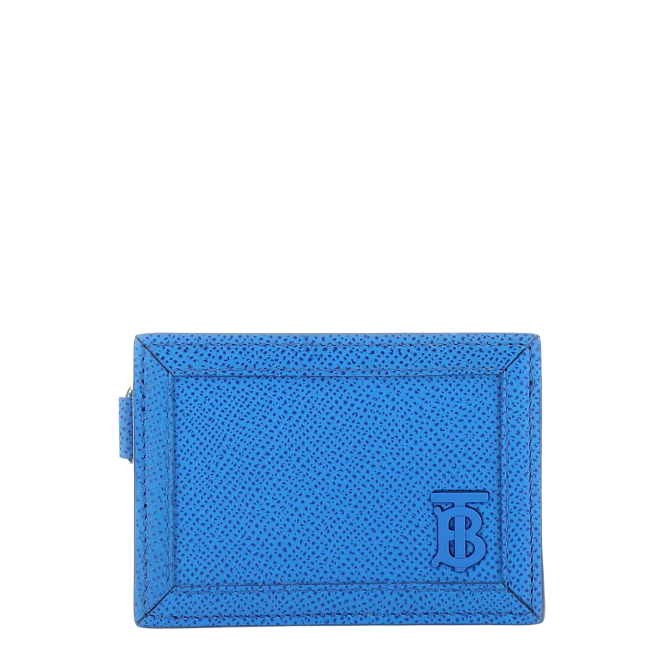 Turquoise Leather Card Holder
