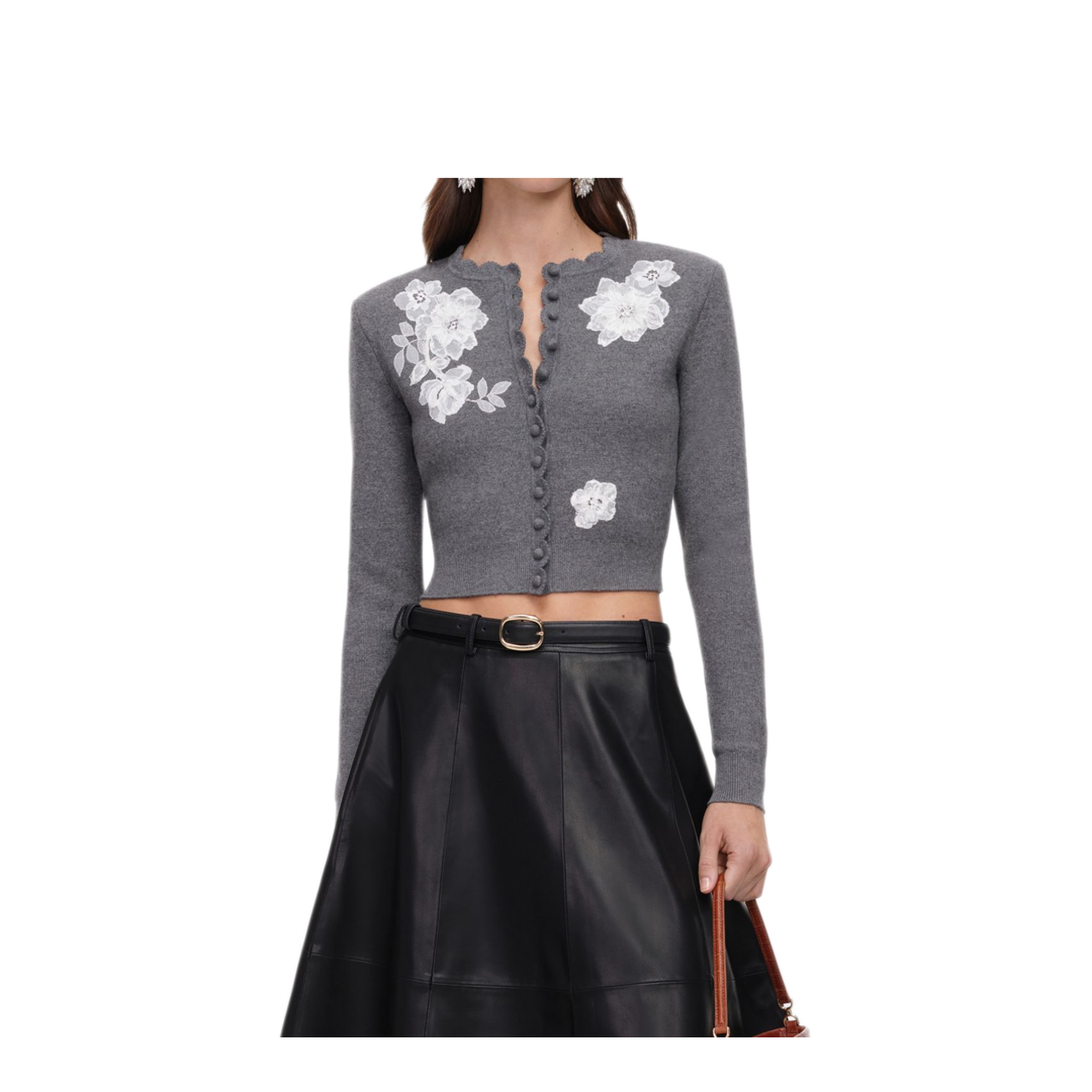 MAYFEYR - Self Portrait - Sweaters Grey - AW26-150C-GRGREY