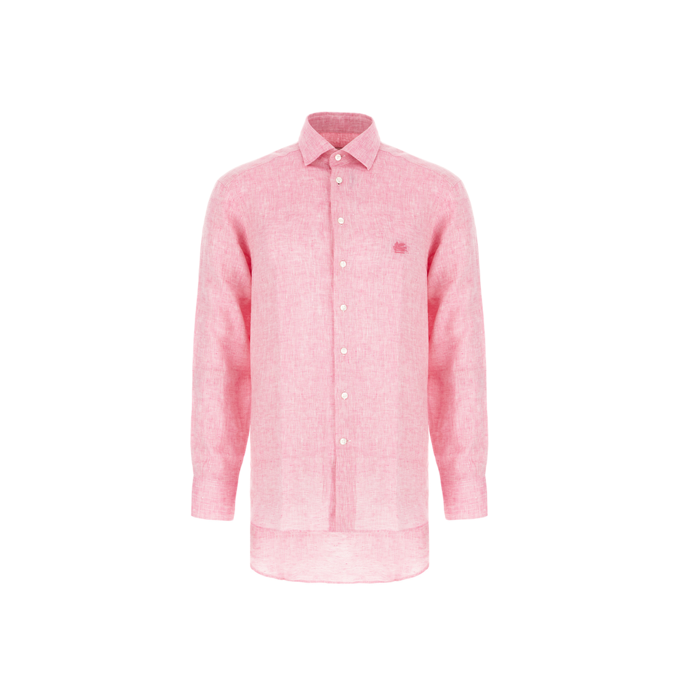 Pink Linen Shirt
