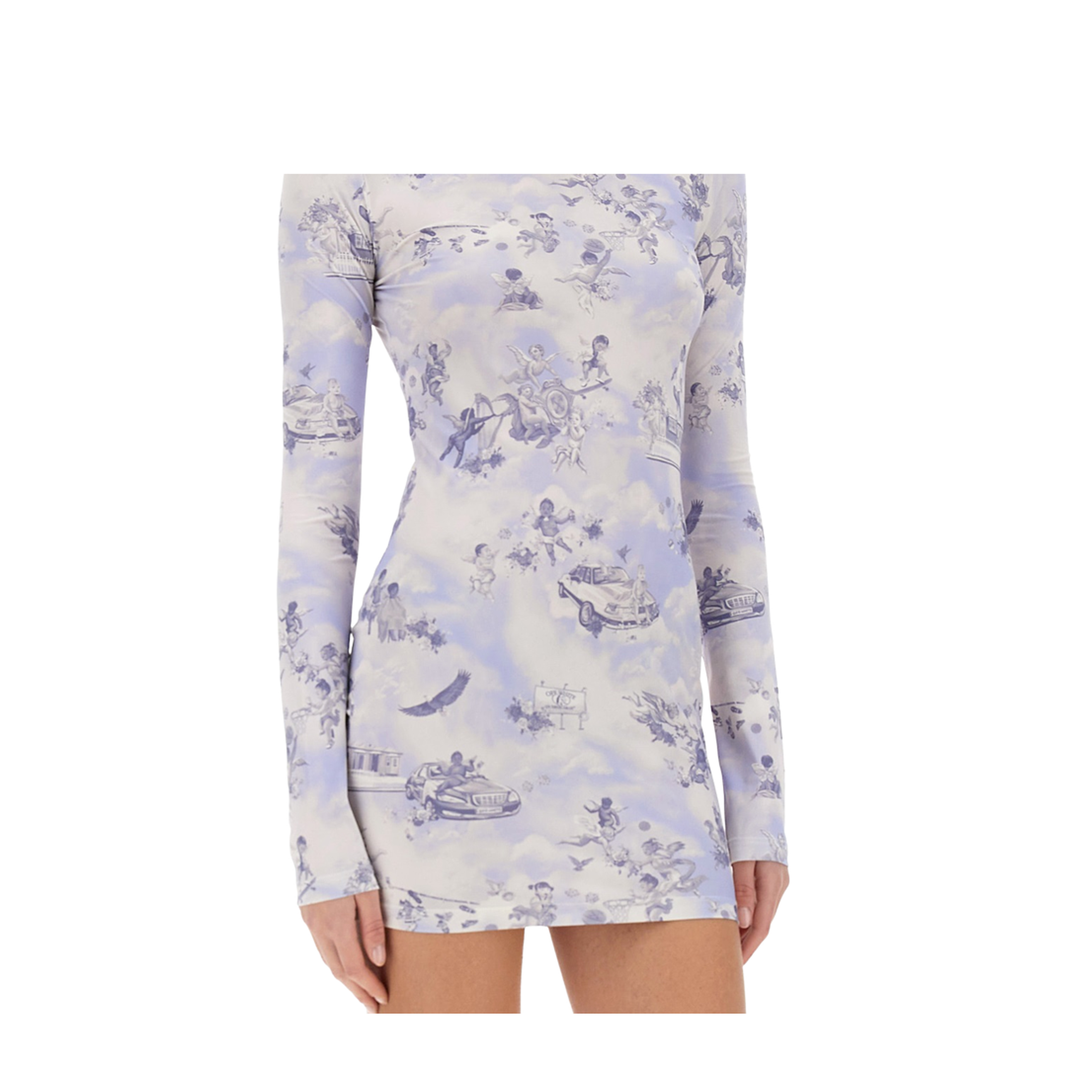 FRESCO SECOND SKIN SHORT DRESS PINK