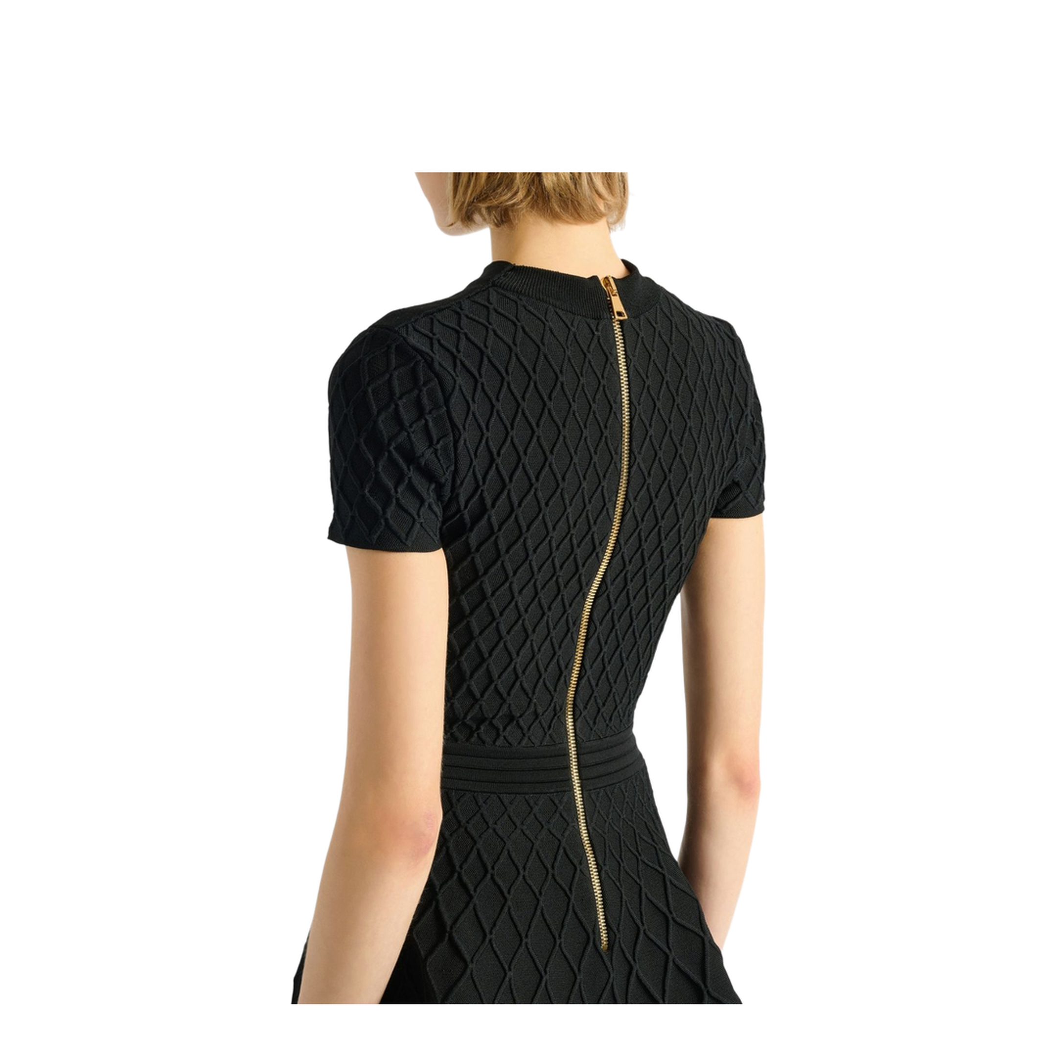MAYFEYR - Balmain - Dresses Black - HF1R7520KK200PA
