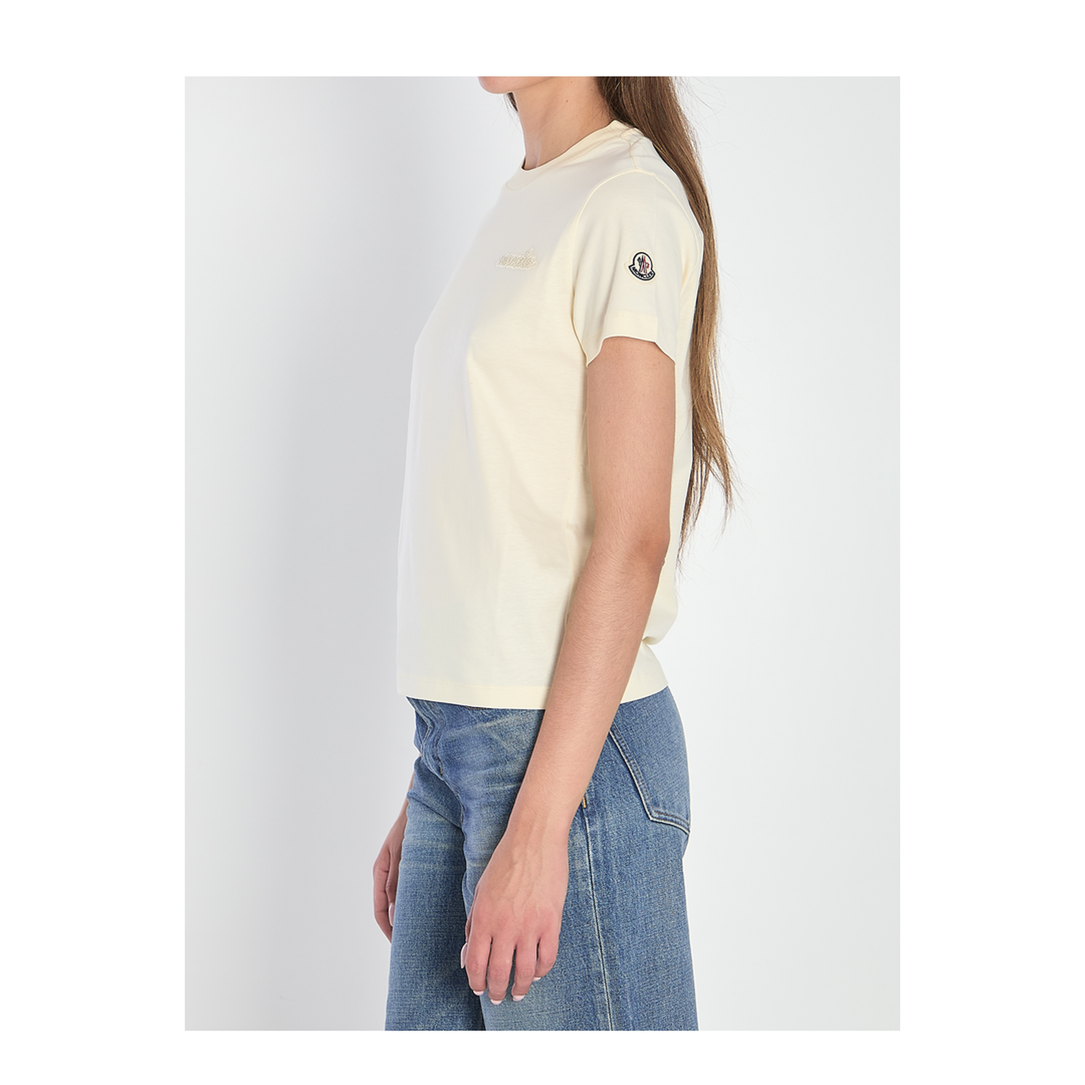 Embellished Logo Cotton T-Shirt