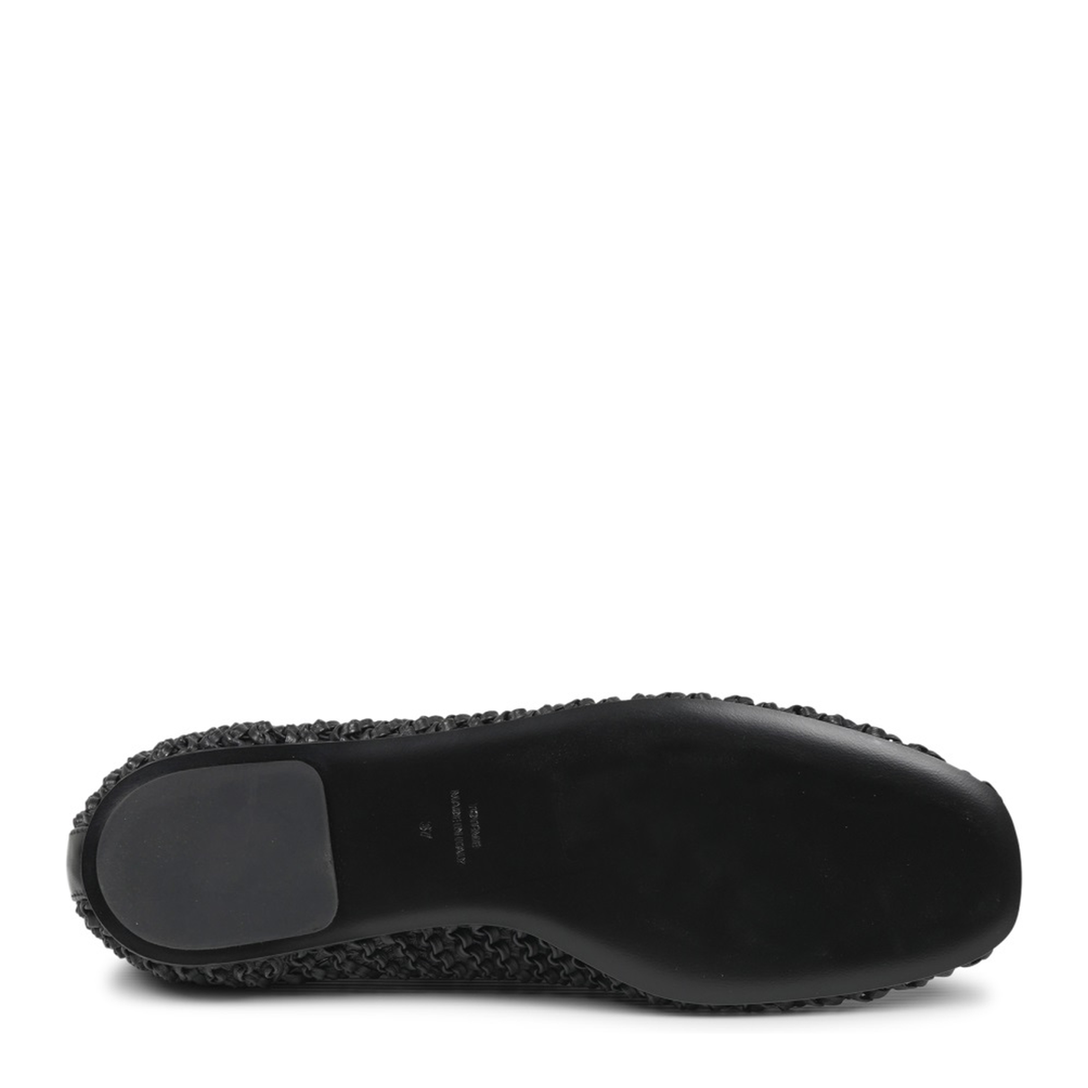 MAYFEYR - Toteme - Leather Ballerina - 252WAS2358LE0134BLACK001