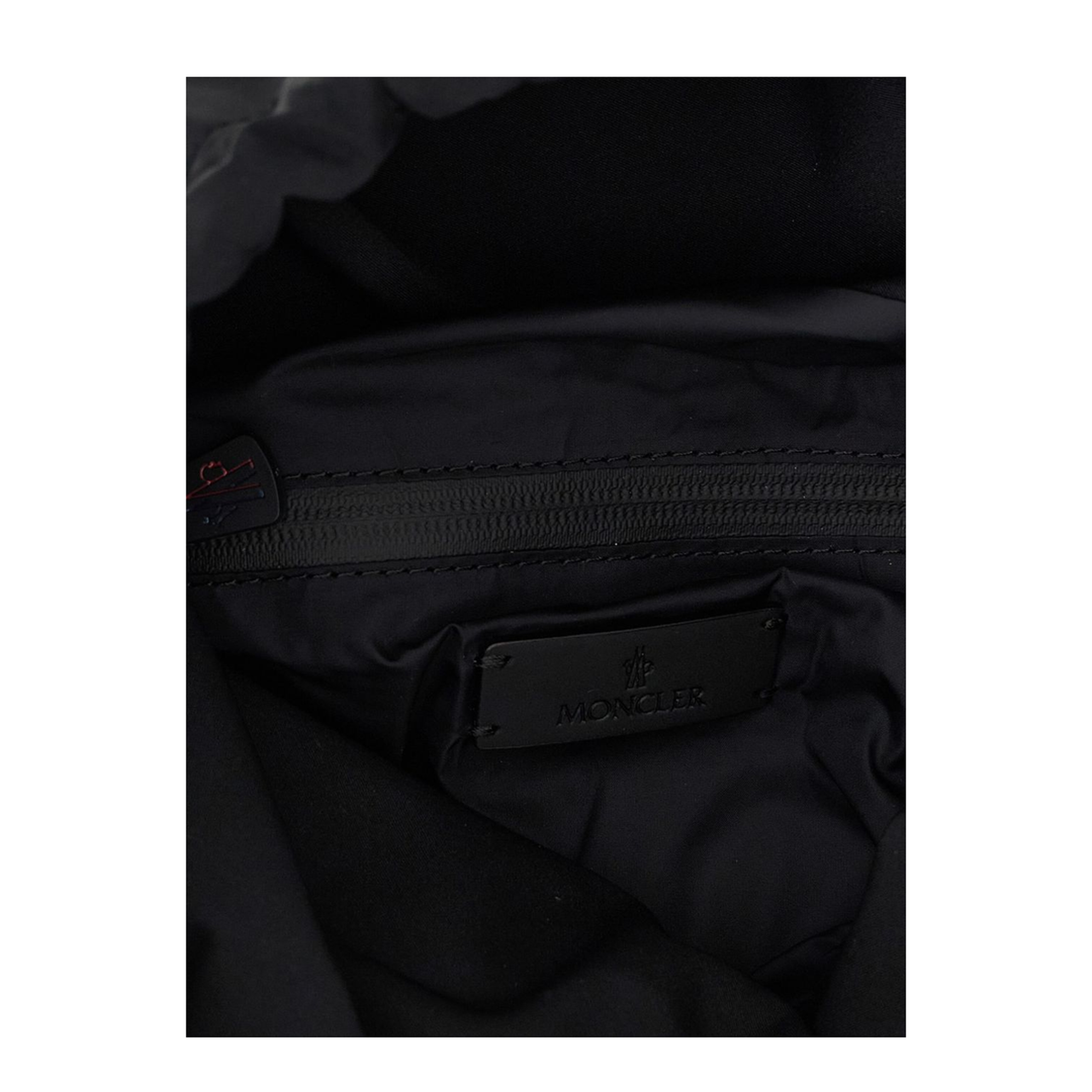 Black Technical Fabric Backpack