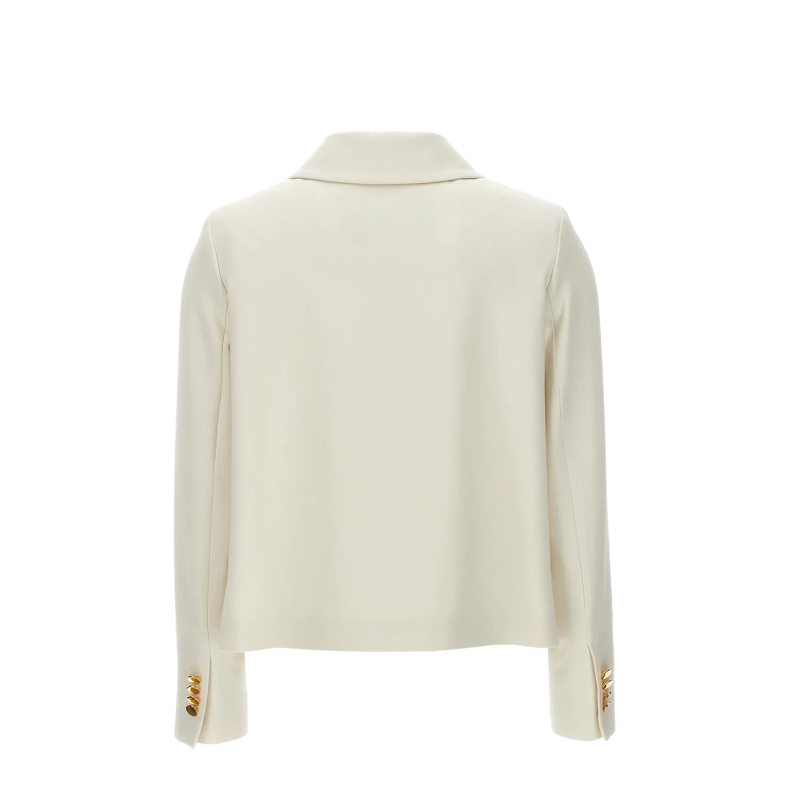 Cropped Double-Breasted Jacket