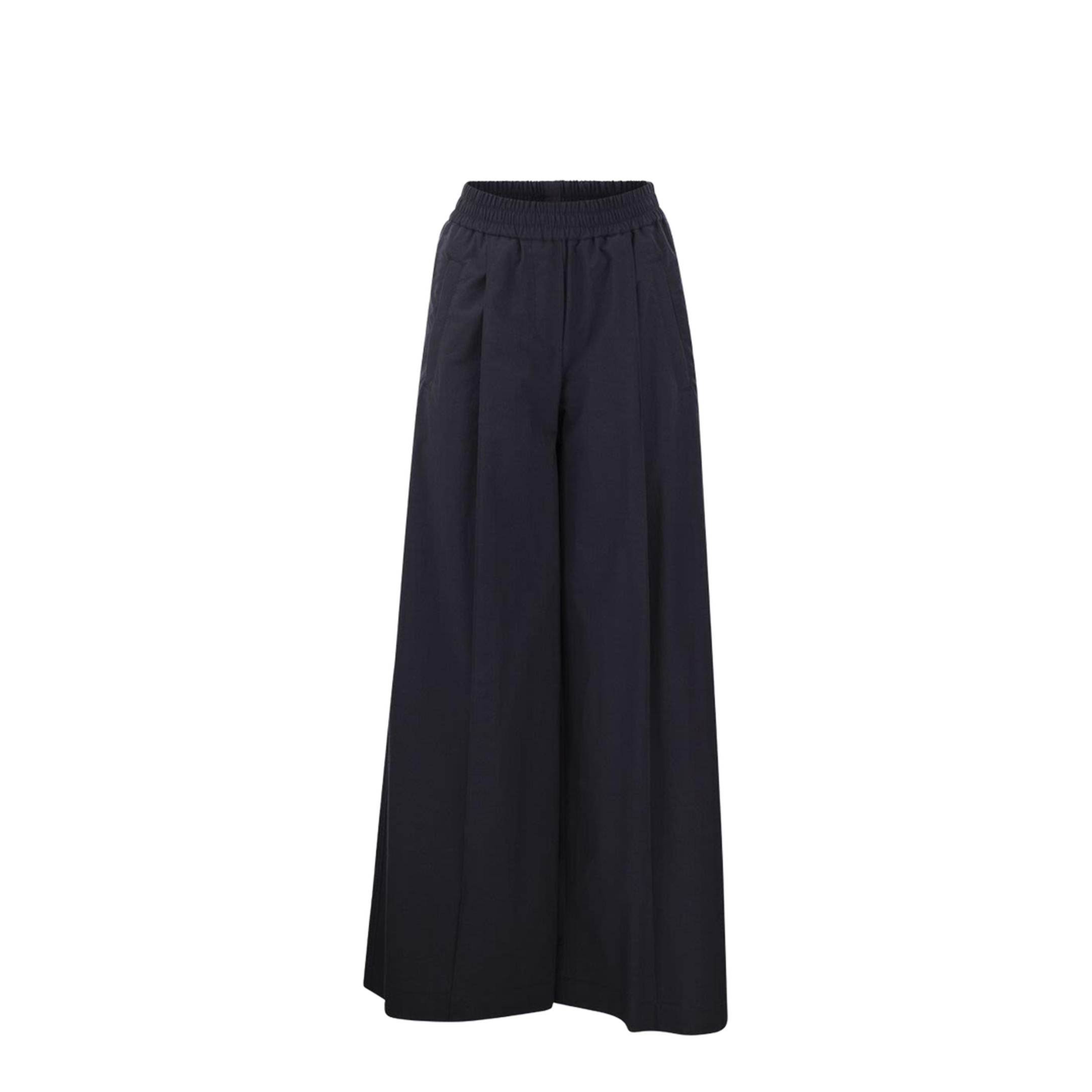Relaxed Light Cotton Trousers