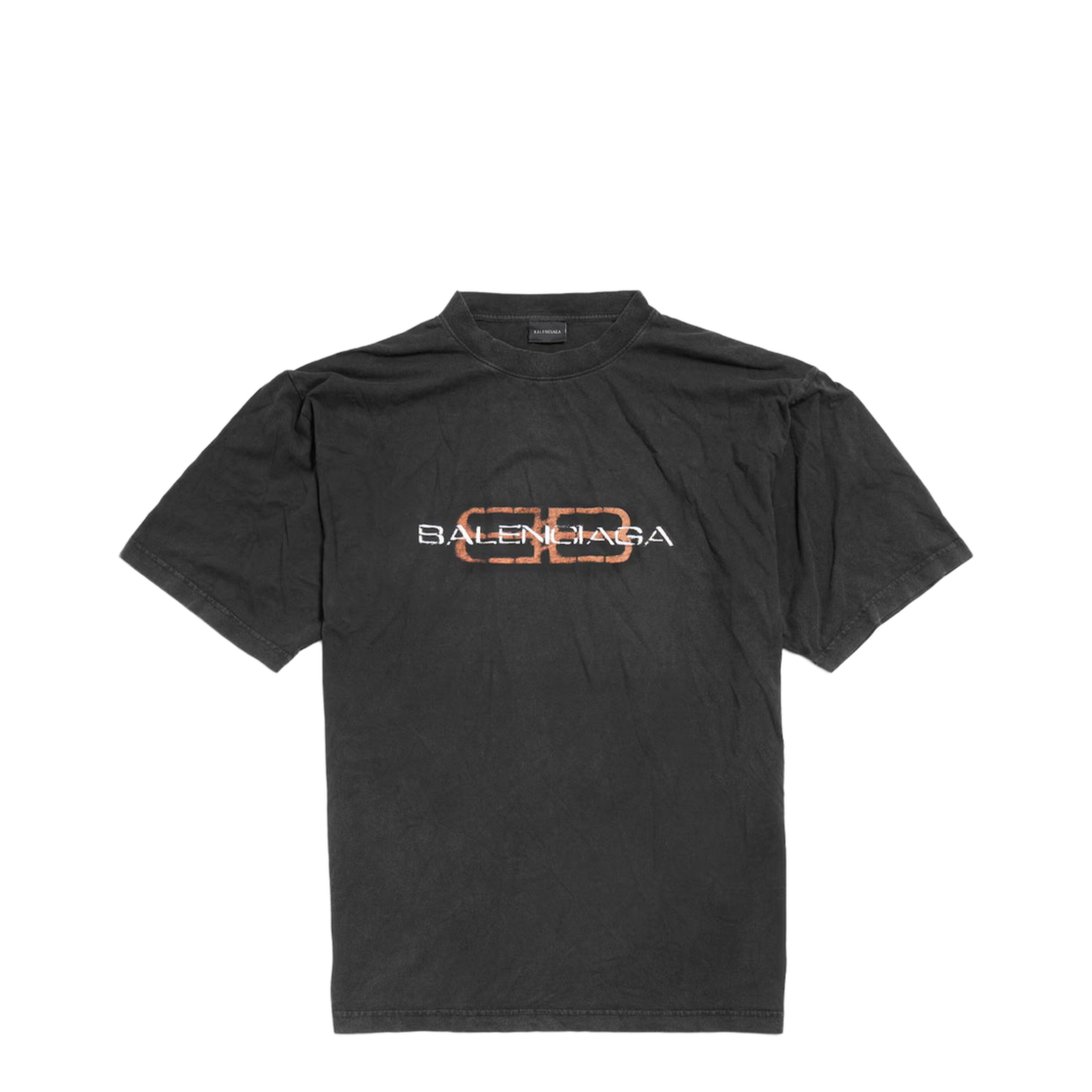 MAYFEYR - Balenciaga - Icon Stencil Medium Fit T-Shirt In Faded Jersey - 764235TTVD6