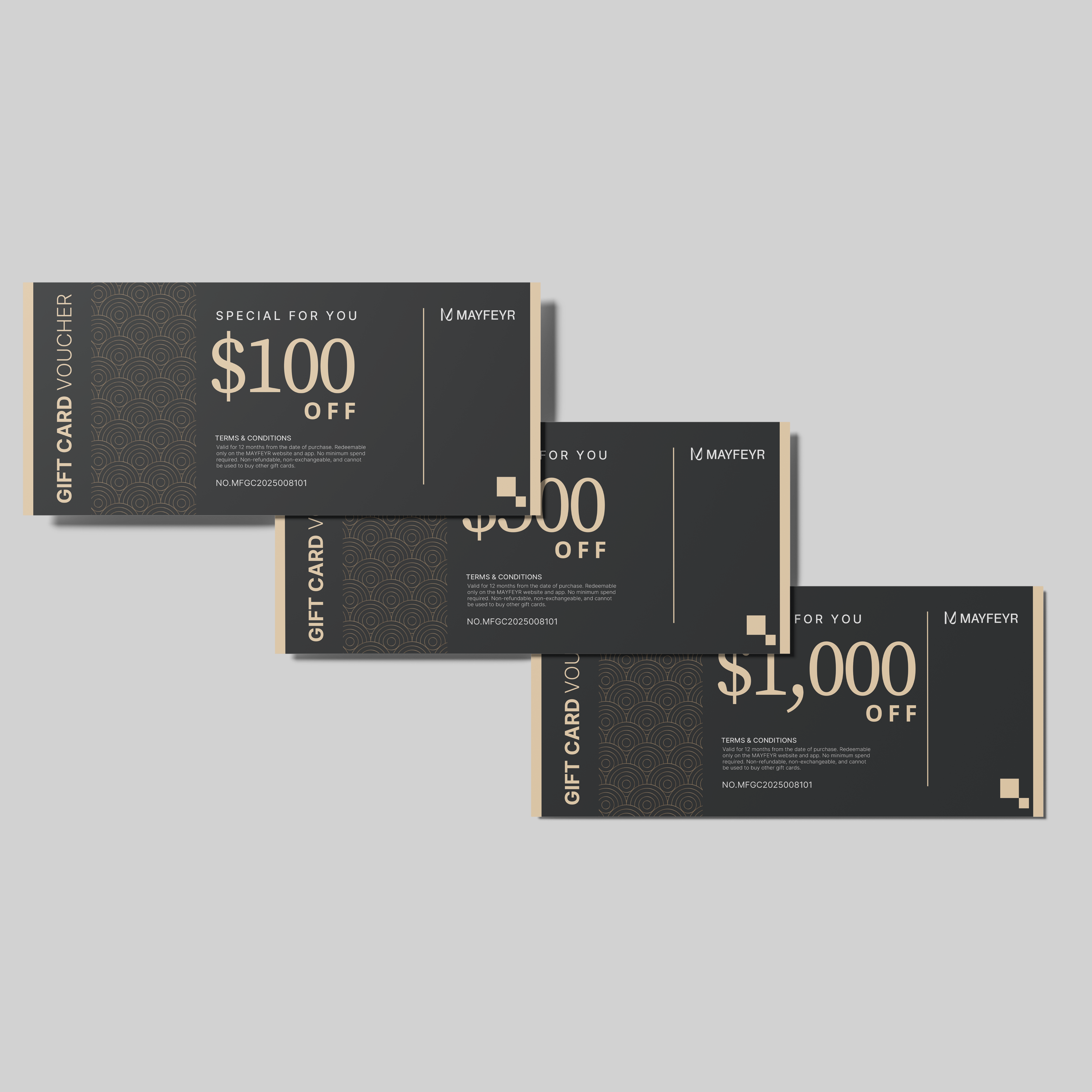 Mayfeyr 代金券