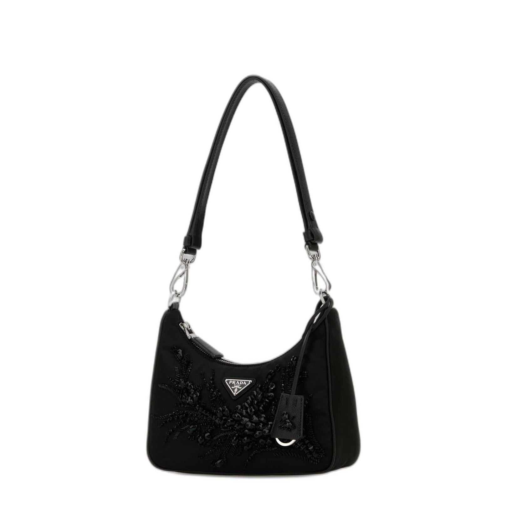 Prada Re-Edition Mini Bag In Re-Nylon With Ramage