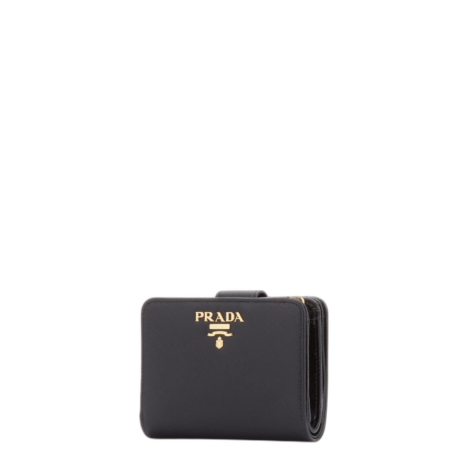 Small Saffiano Leather Wallet
