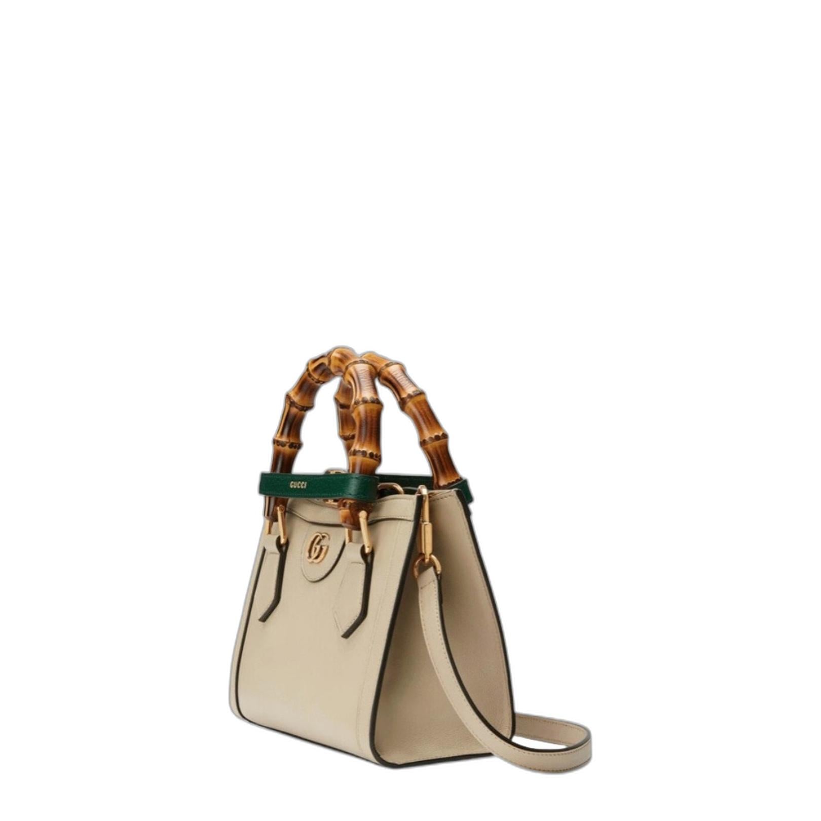 Gucci Diana Python Tote Bag