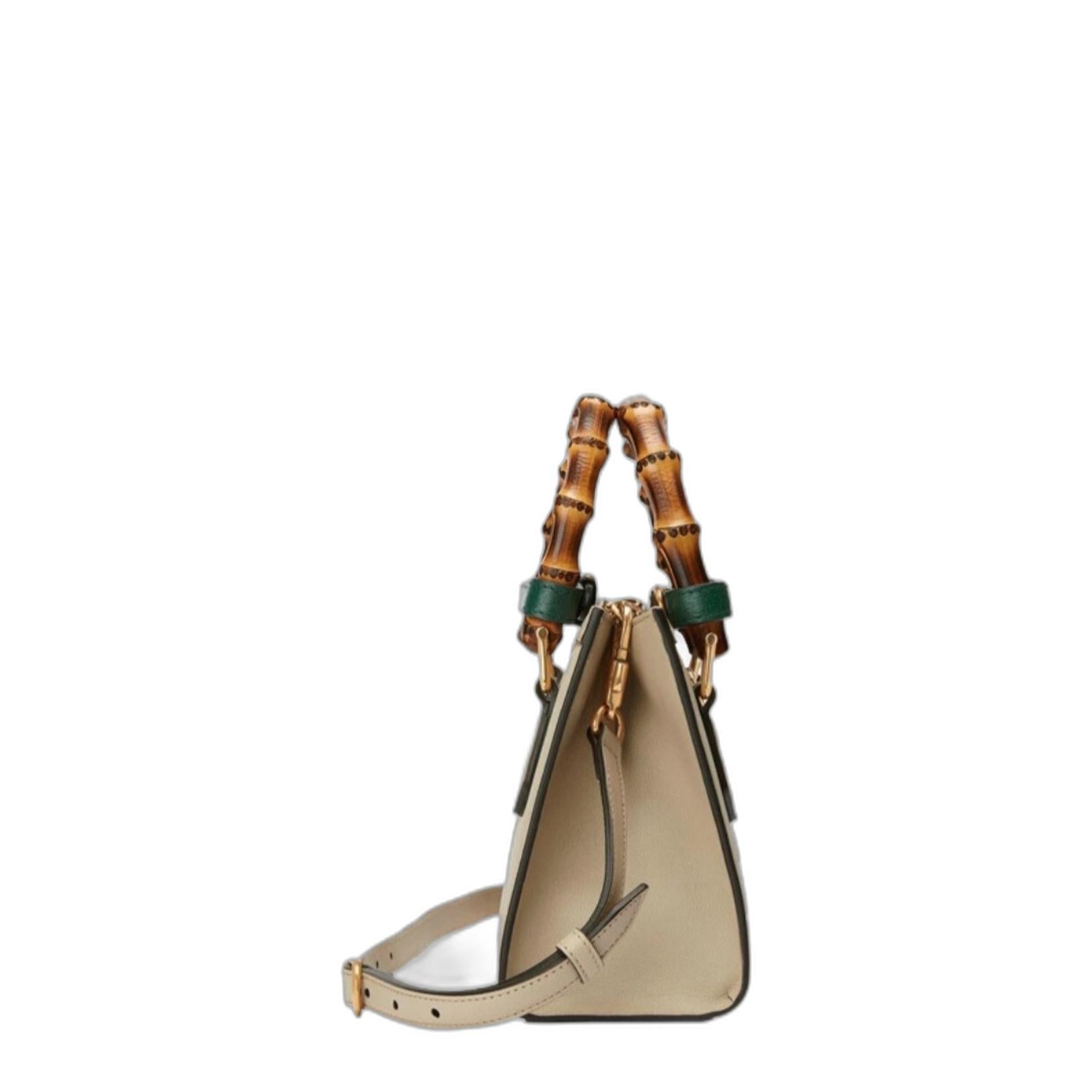 Gucci Diana Python Tote Bag
