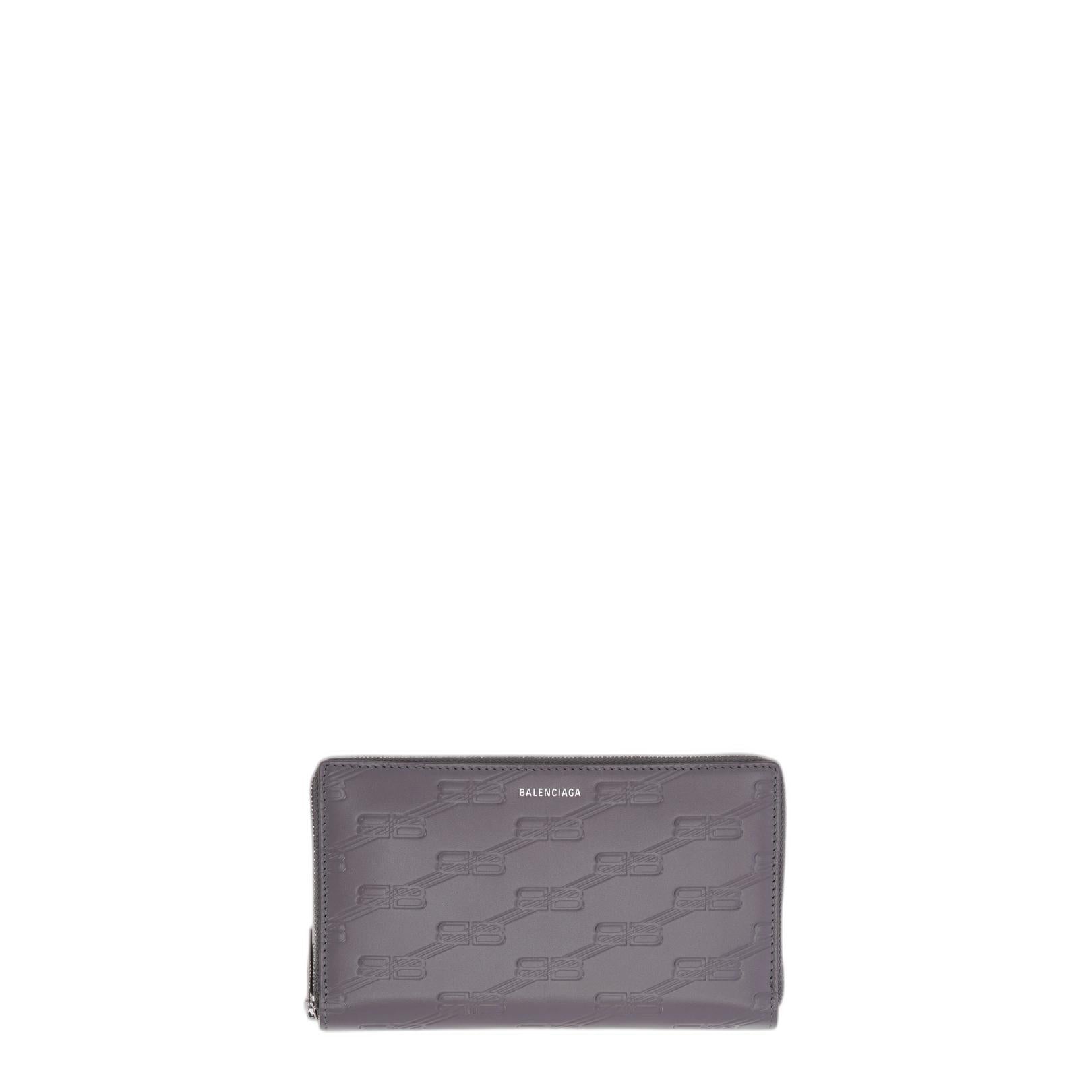 Ziparound Long Leather Wallet