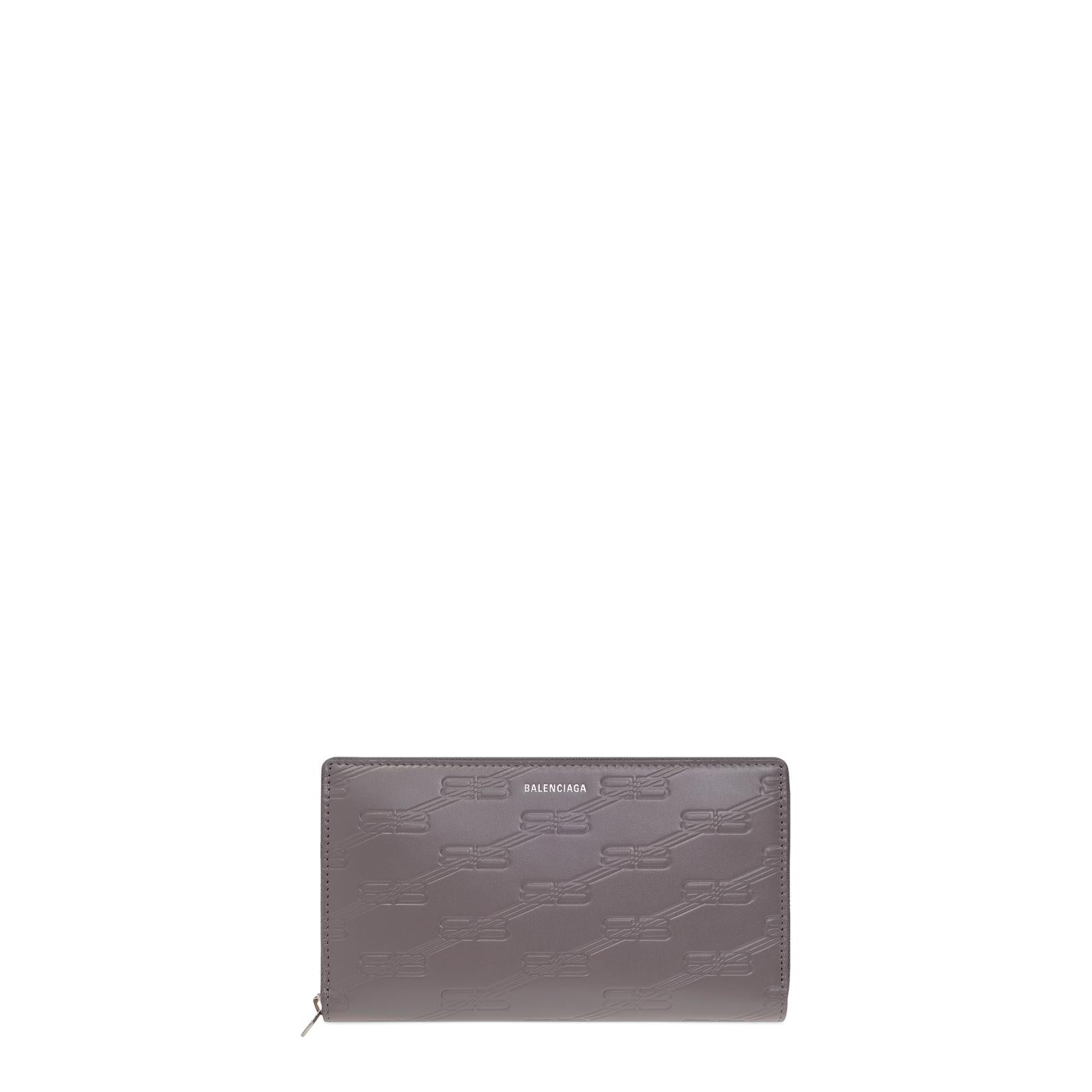 Ziparound Long Leather Wallet