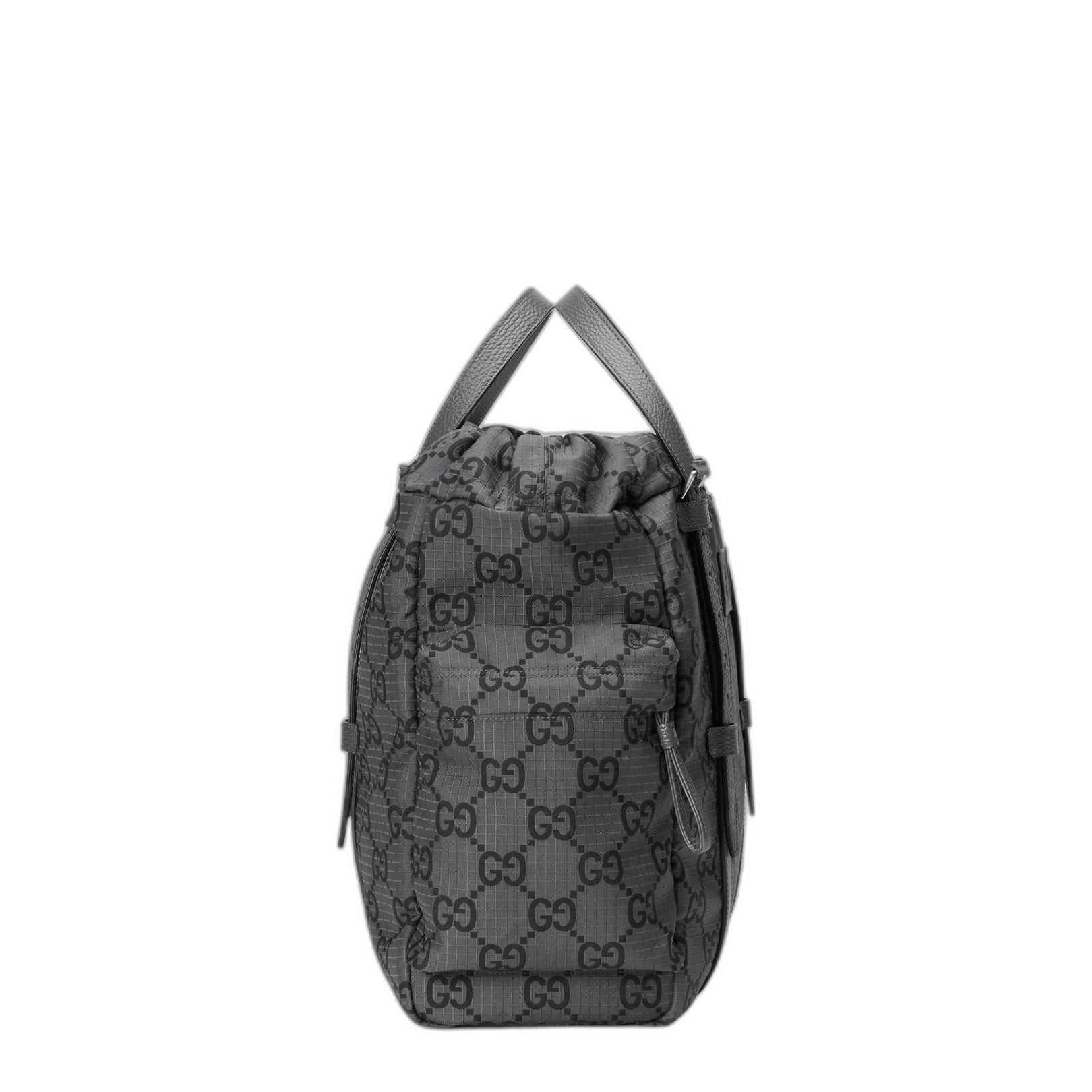GG Emblem Ripstop Tote Bag