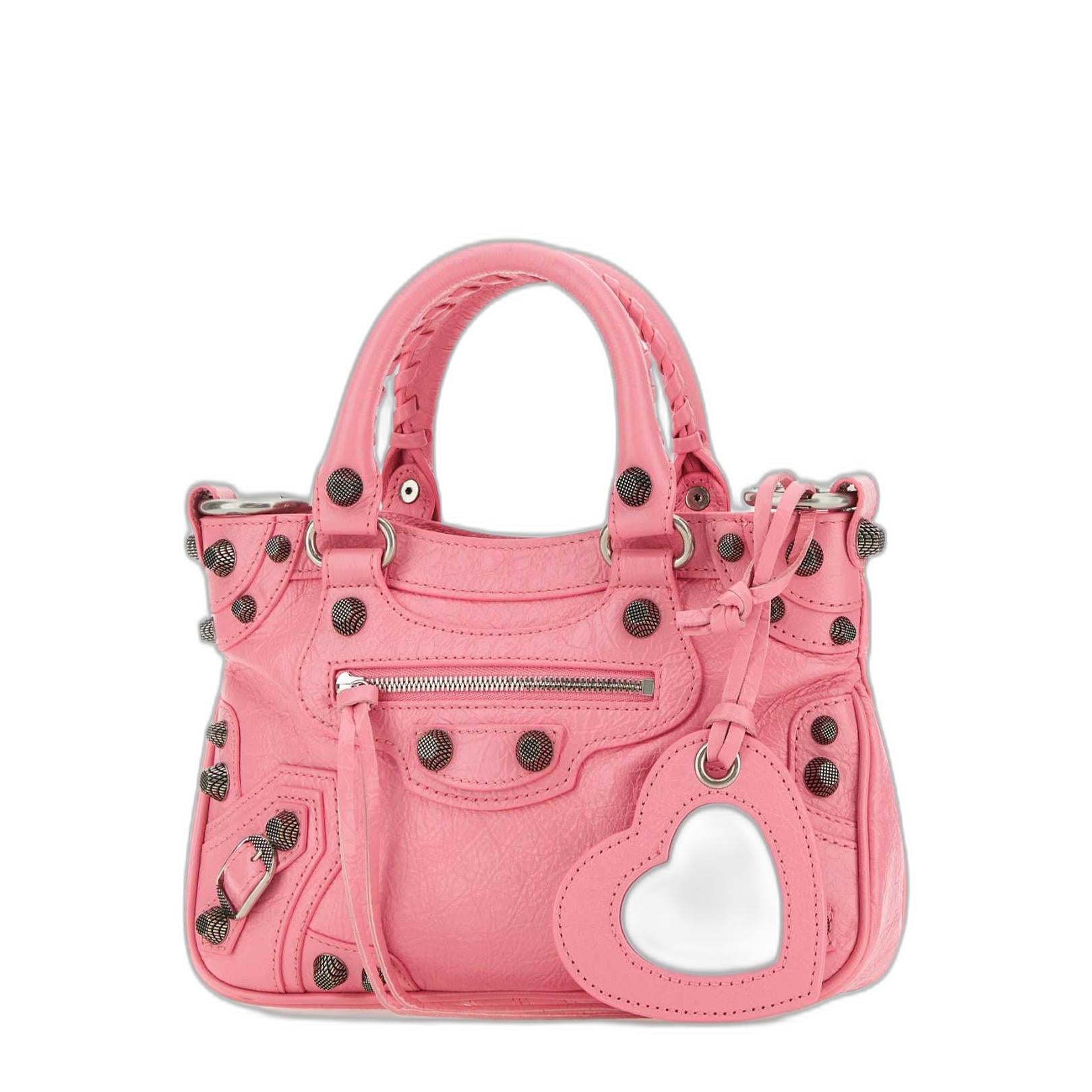Neo Cagole Medium Top Handle Bag in Pink