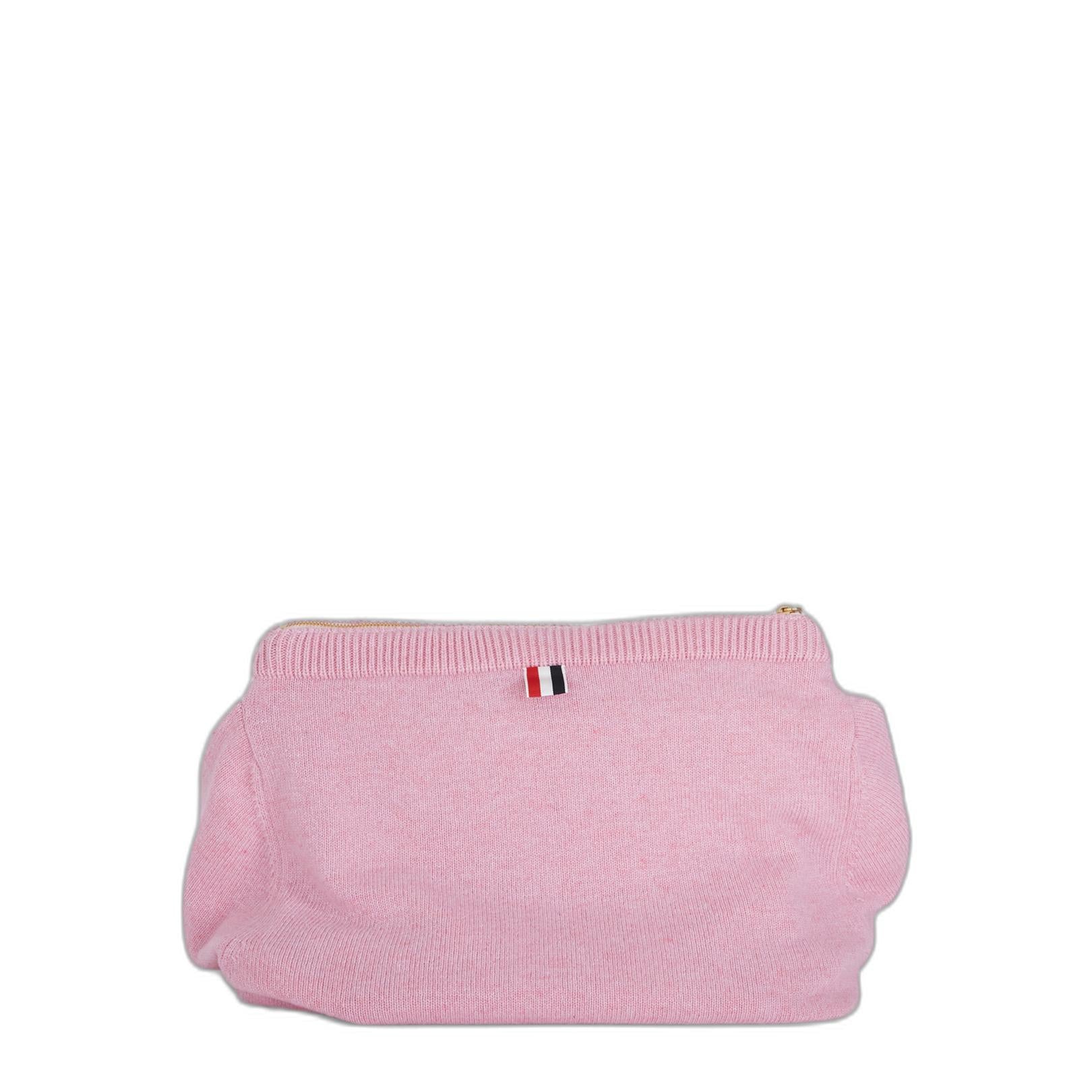 Jersey Stitch Merino Crew Neck Sweater Shell Bag
