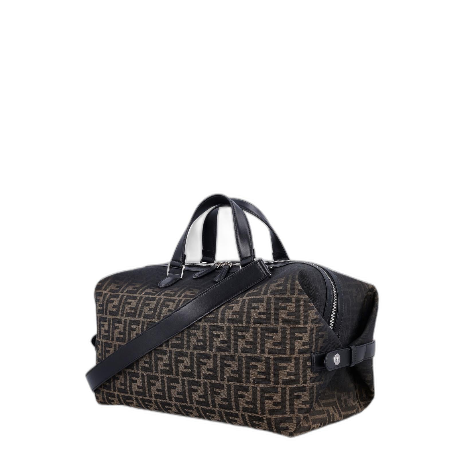 FF Eclissi Fendi Siesta 中号面料棕色