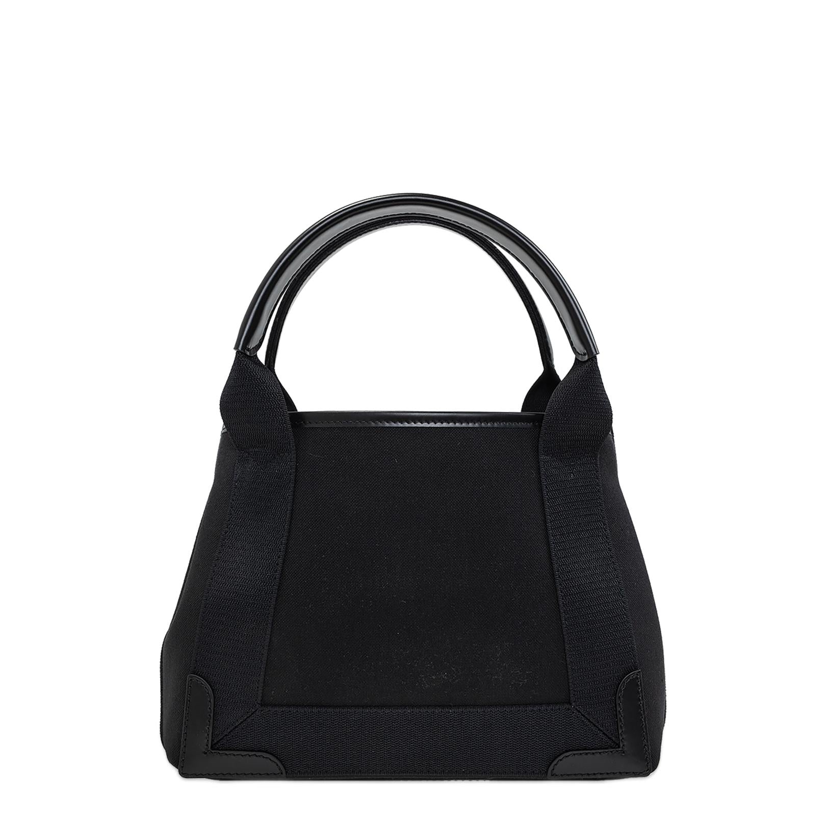 Navy Xs Cabas in Black