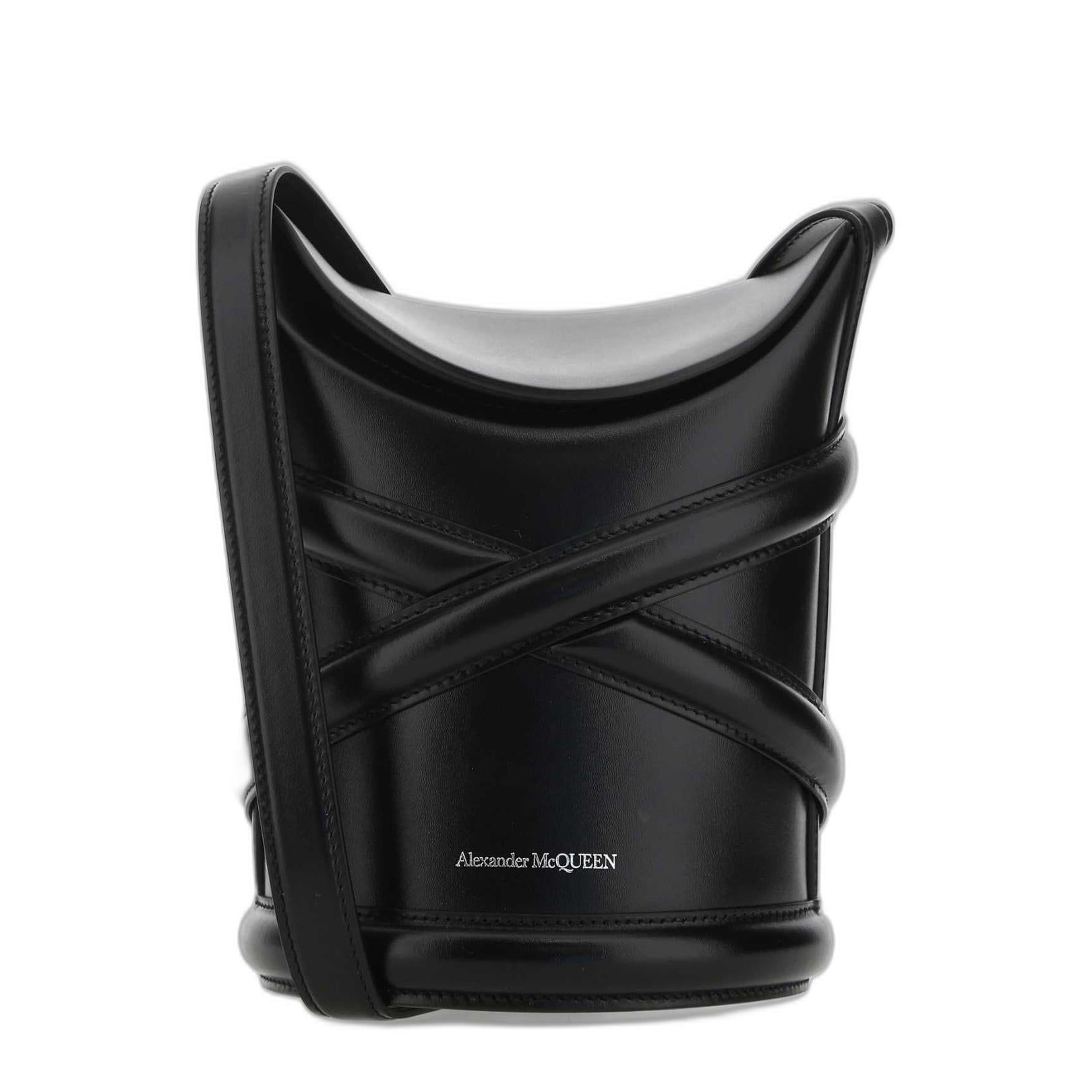 The Curve Leather Bucket Bag