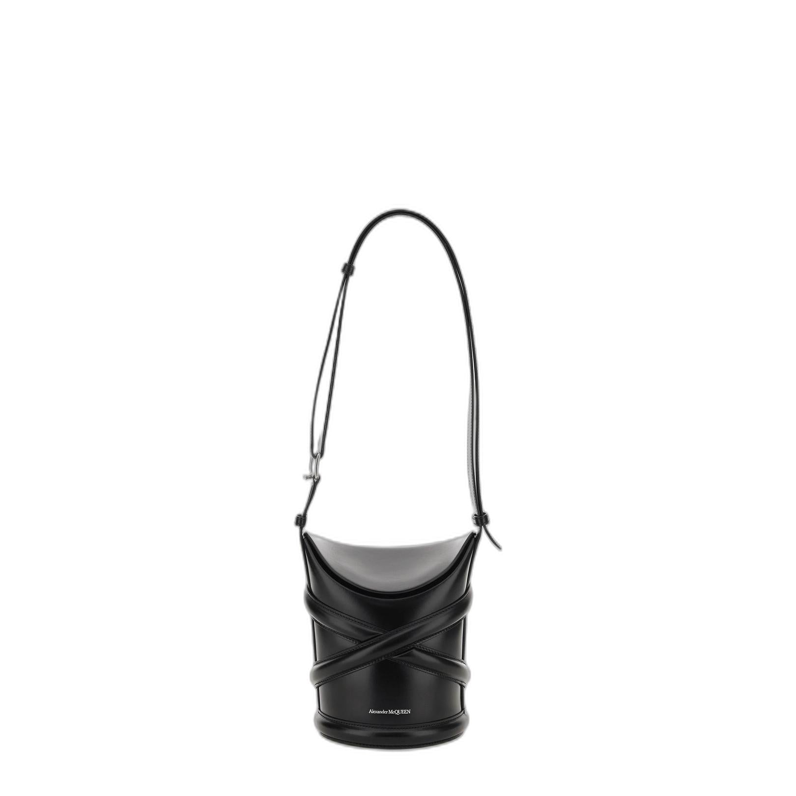 The Curve Leather Bucket Bag