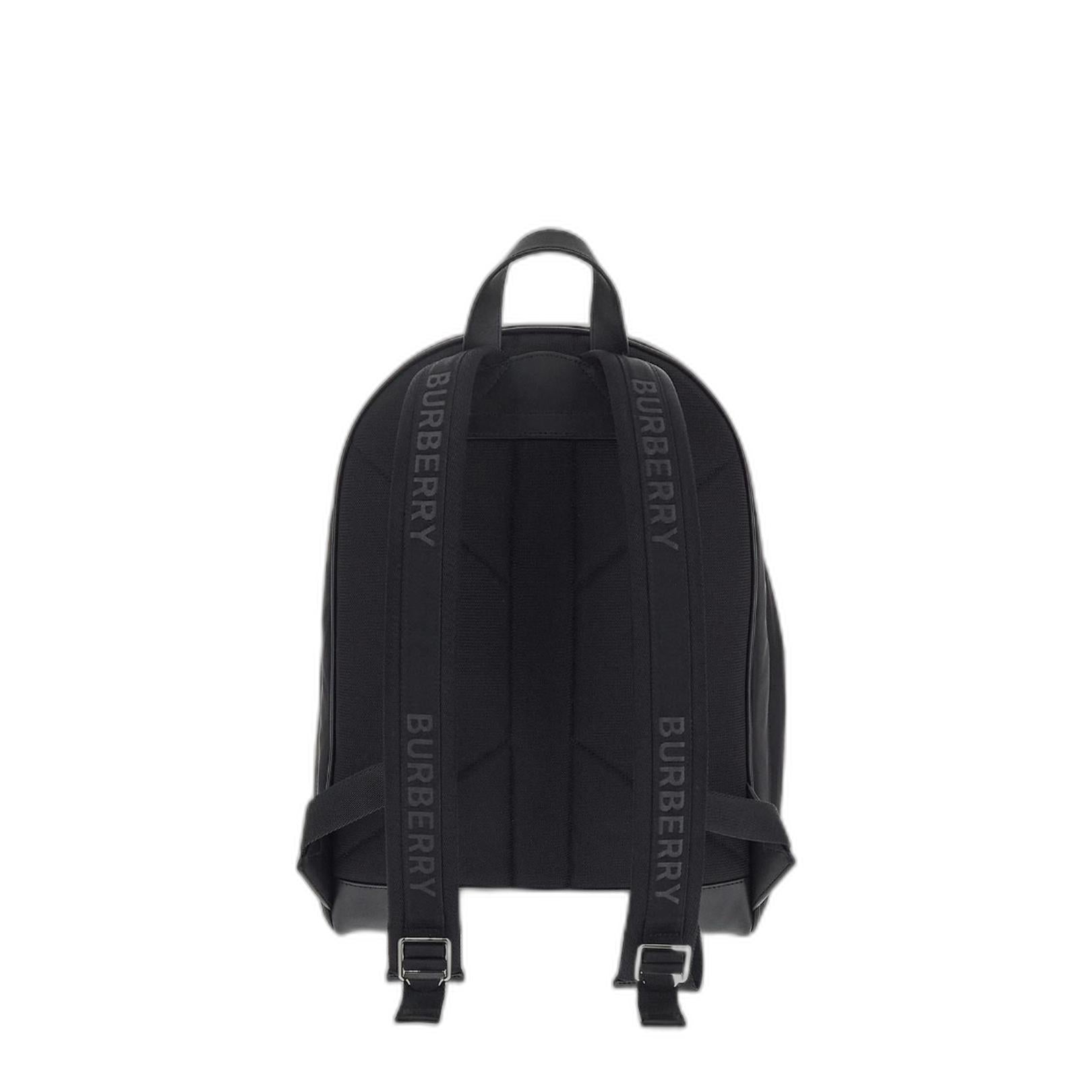 Black Nylon Backpack Bag