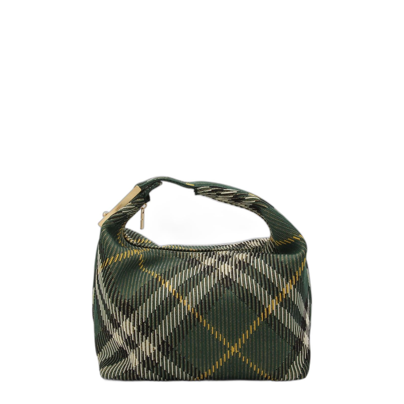 Peg Medium Technical Knit Handbag