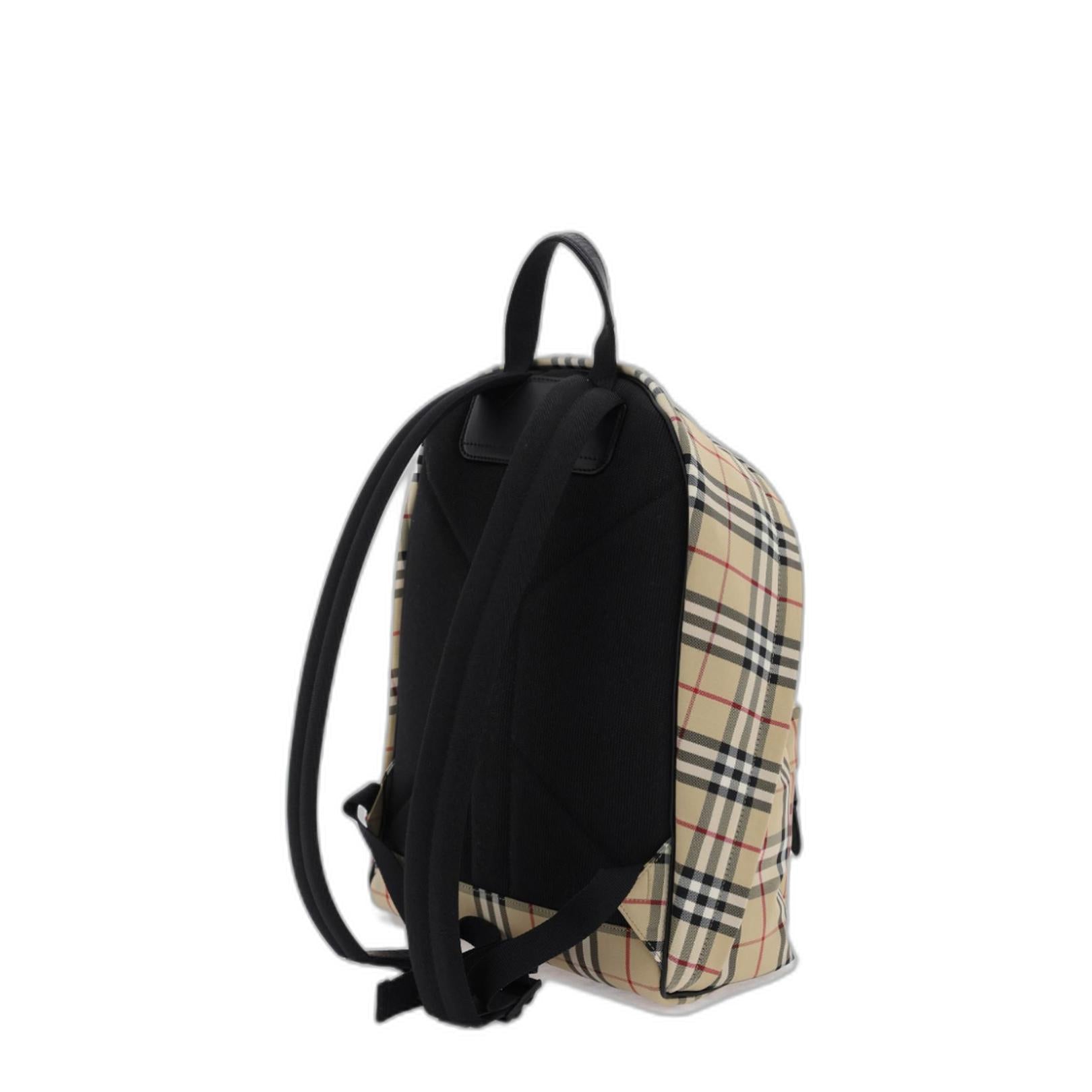 Check Backpack in Archive beige