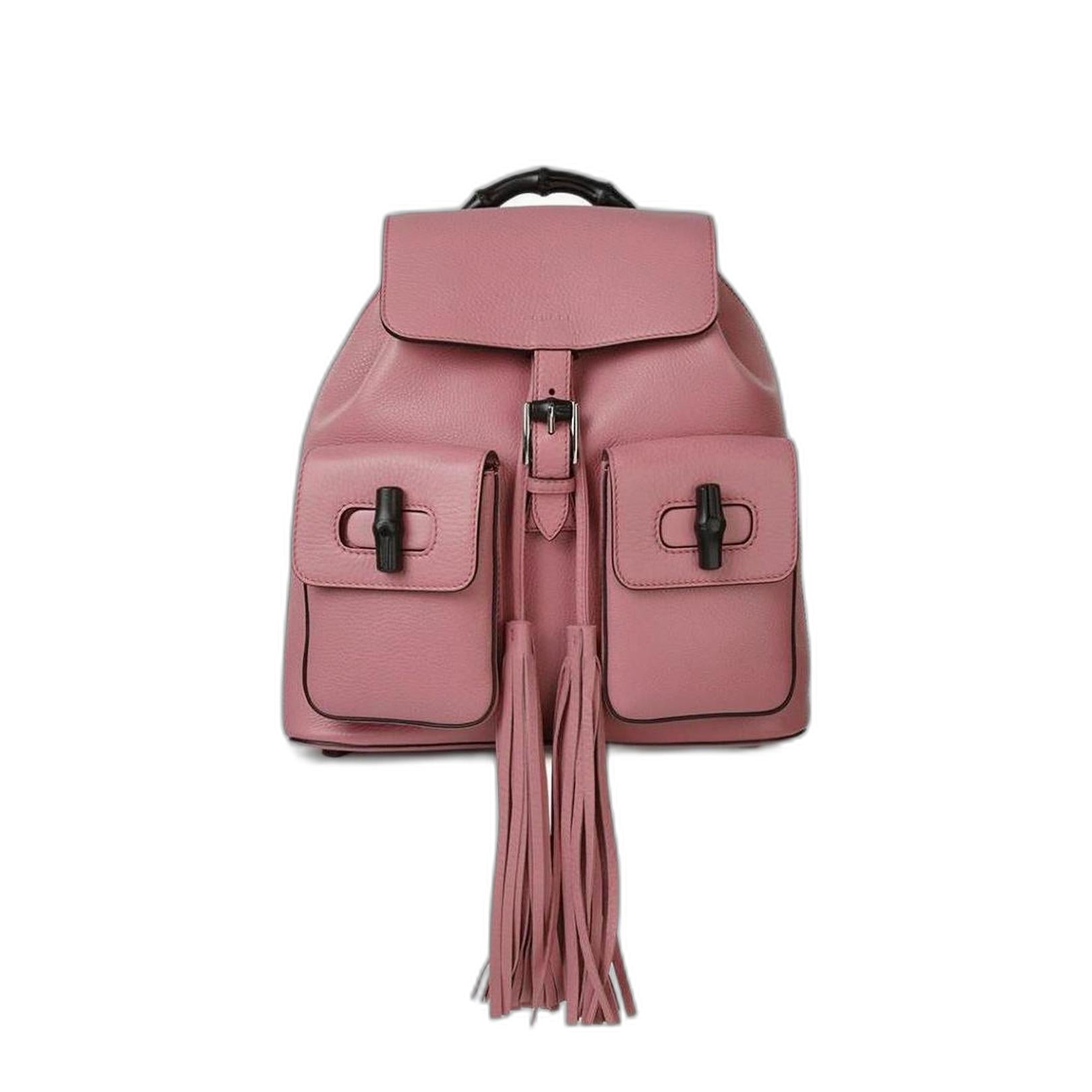 Gucci Bamboo Backpack