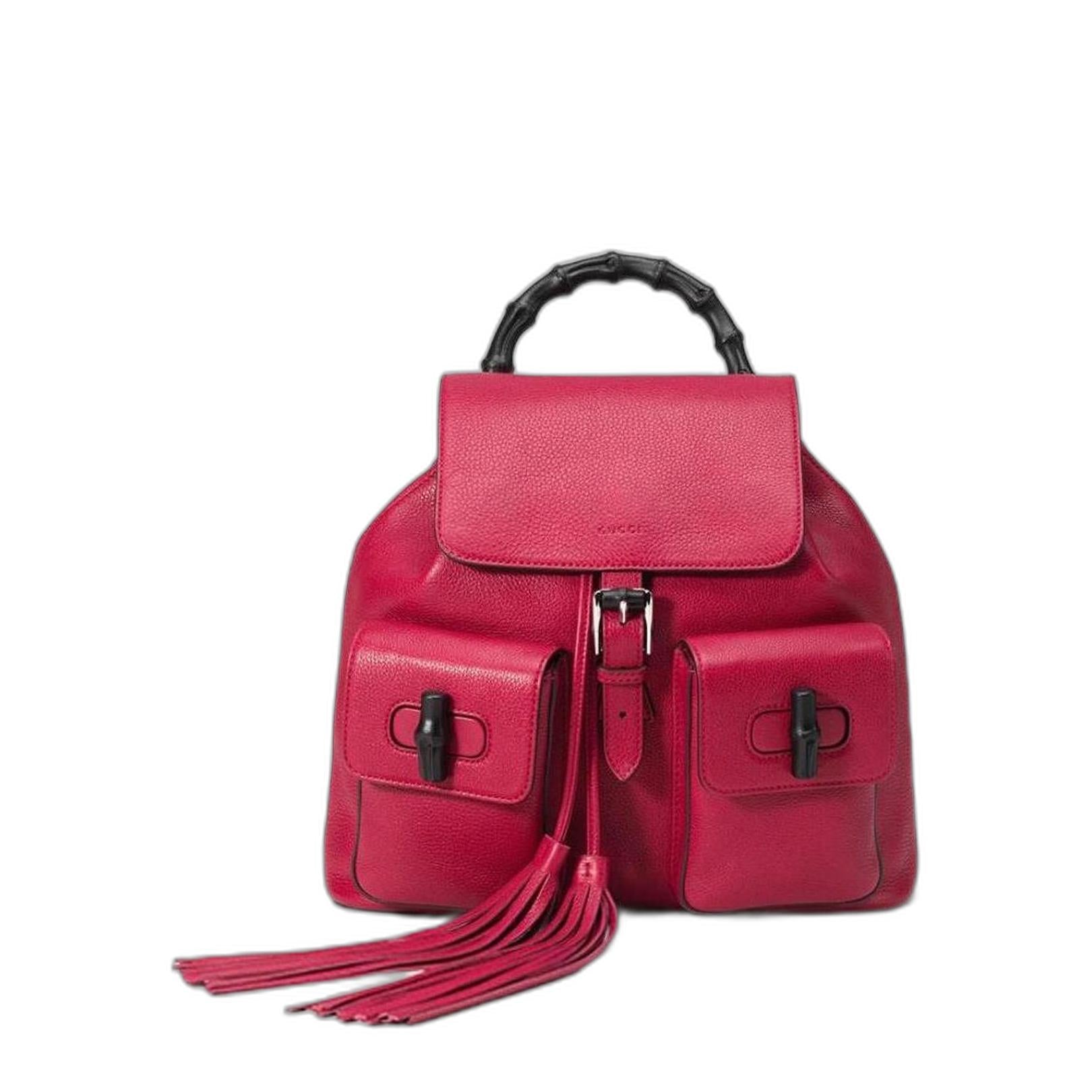 Gucci Bamboo Backpack