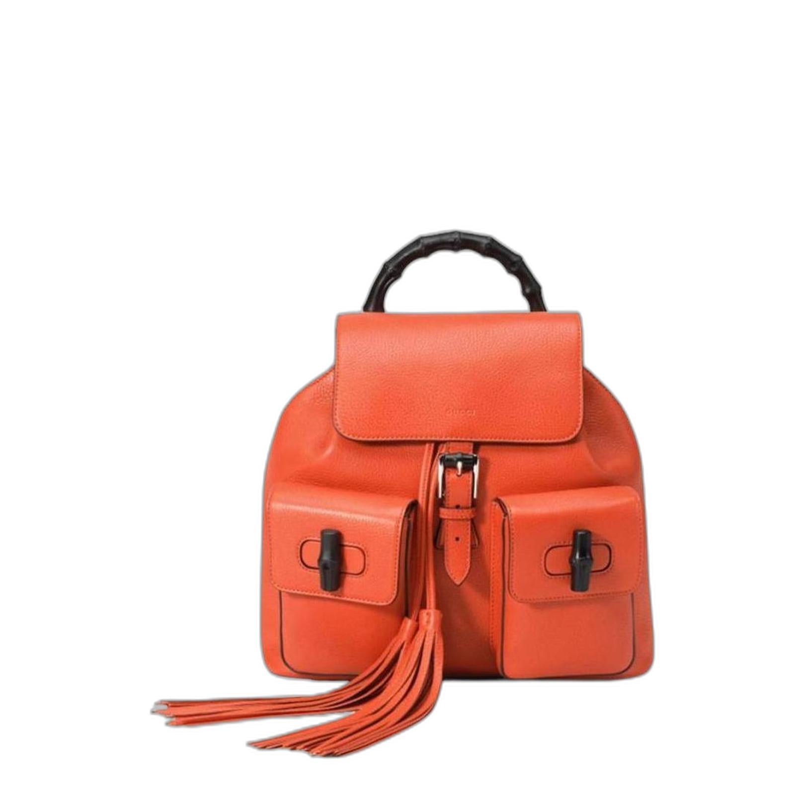 Gucci Bamboo Backpack